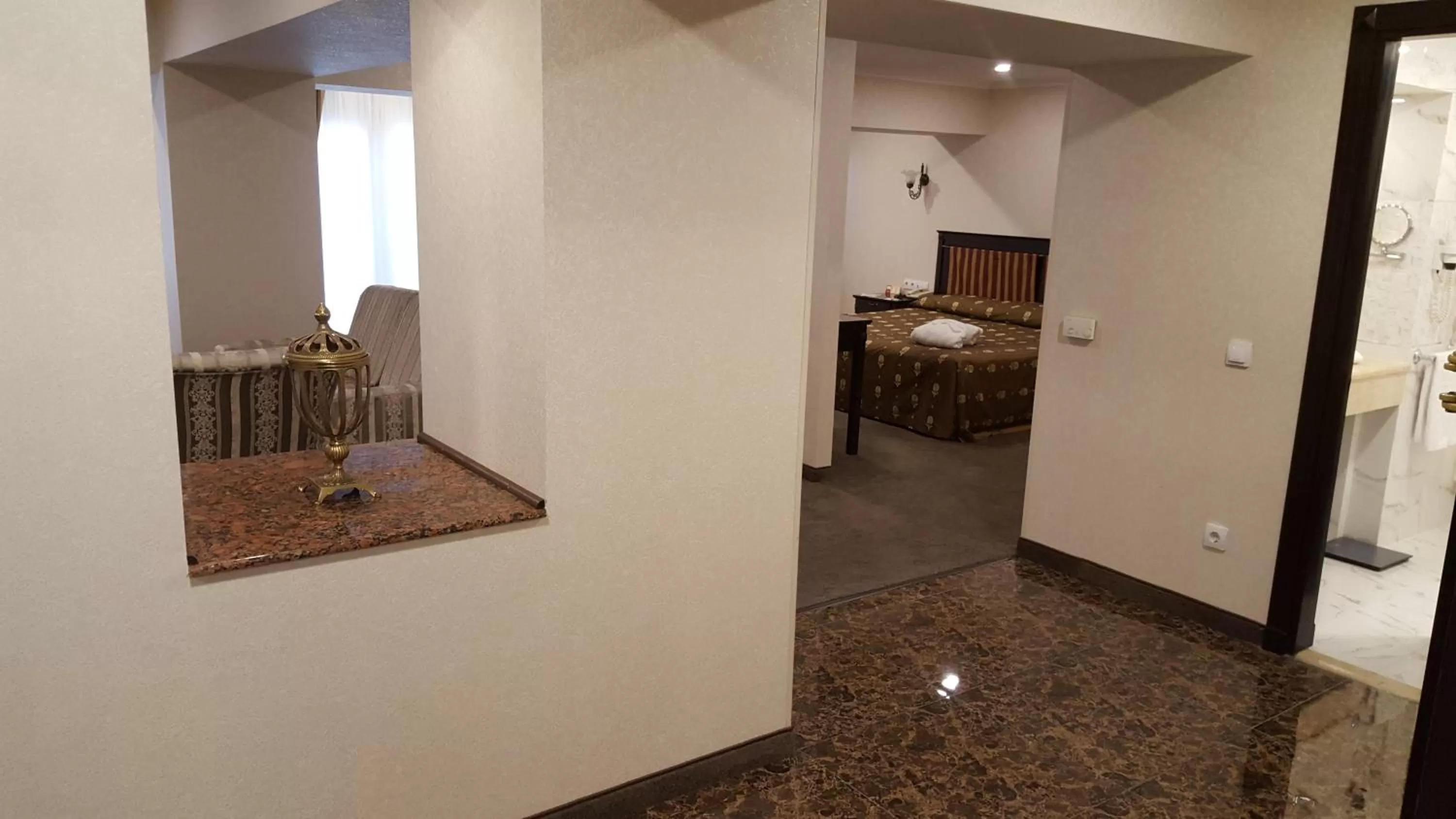 Street view in Grand Mir Hotel