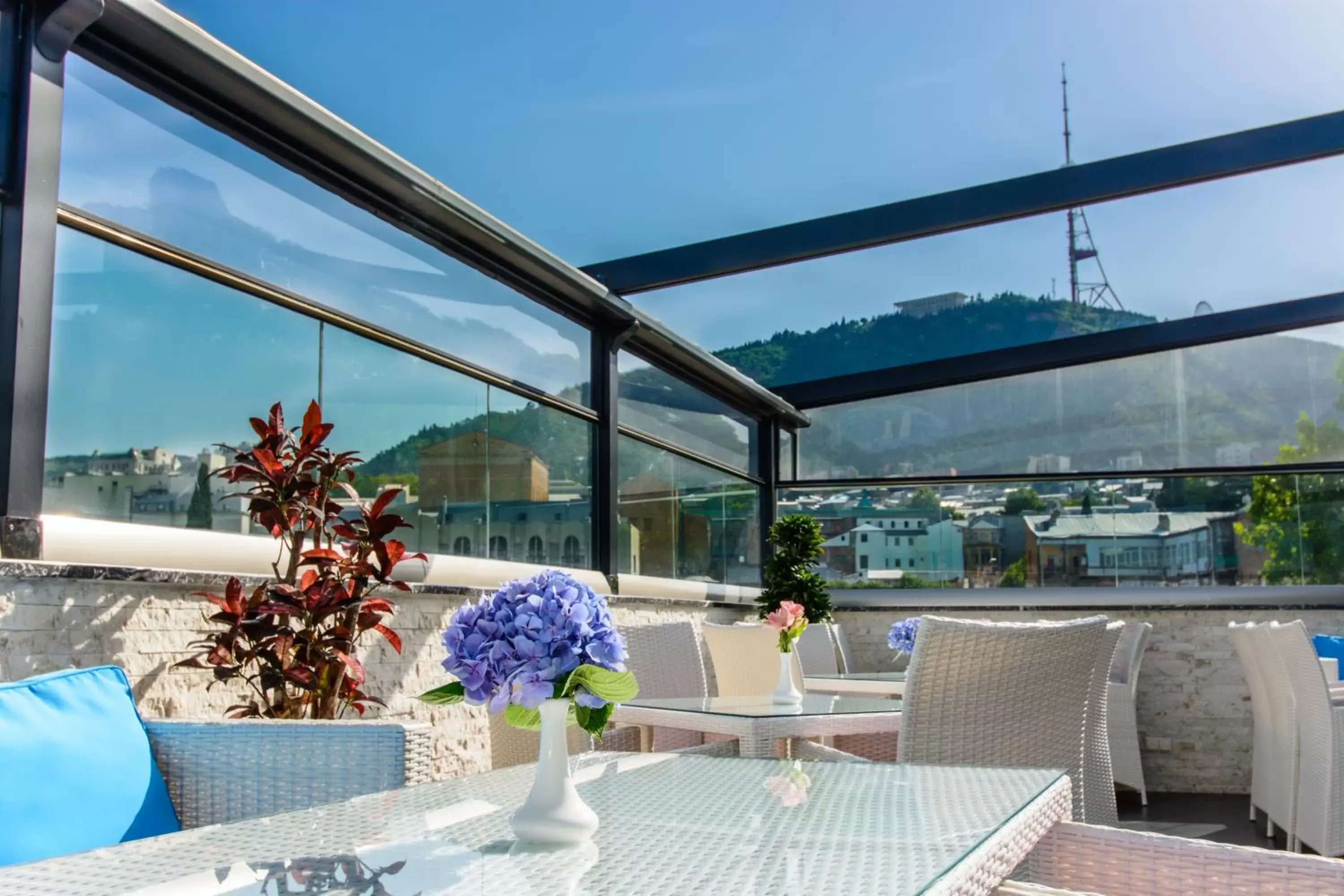 Lounge or bar, Restaurant/Places to Eat in River Side Hotel Tbilisi