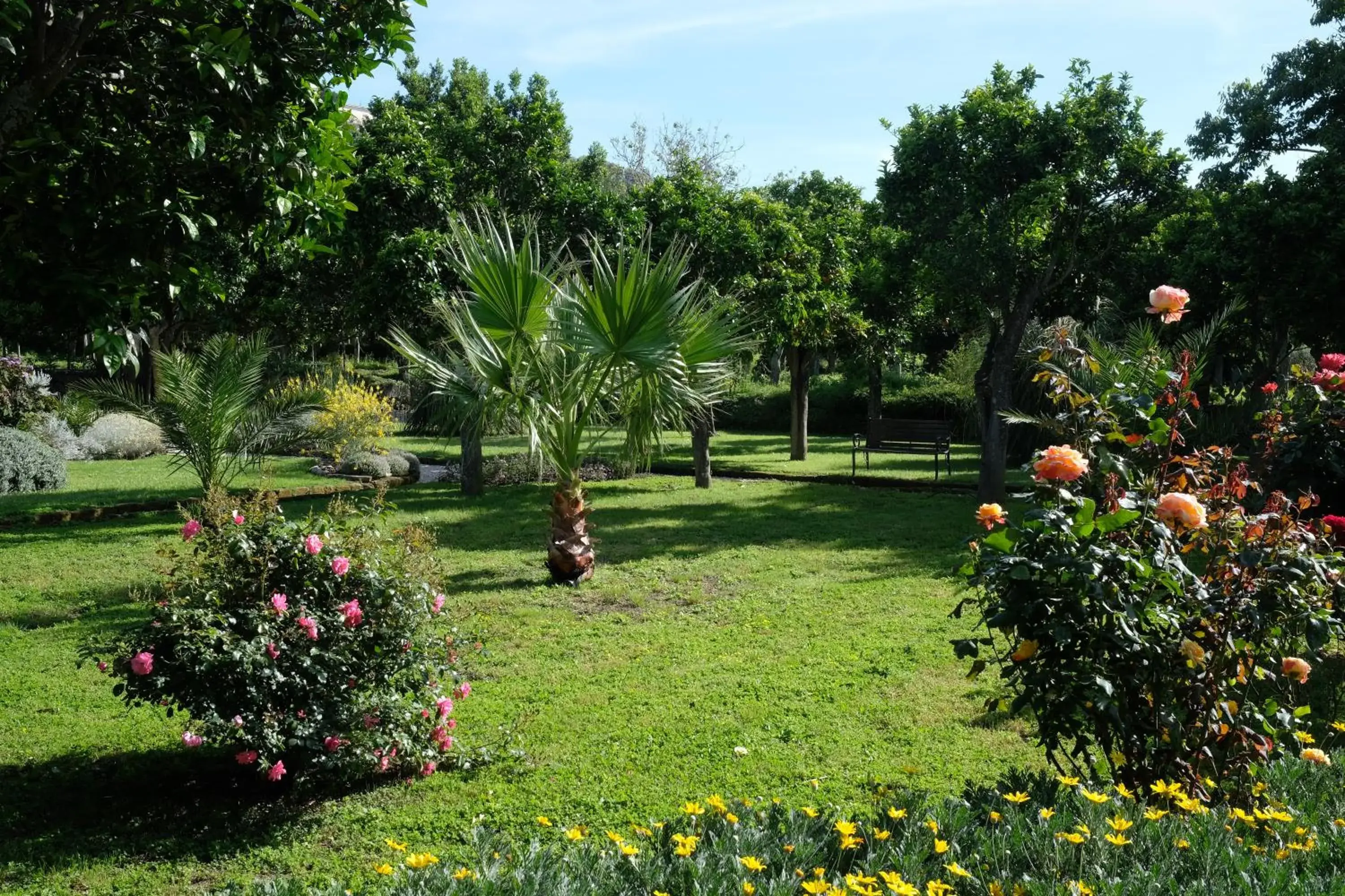 Garden in Majestic Palace