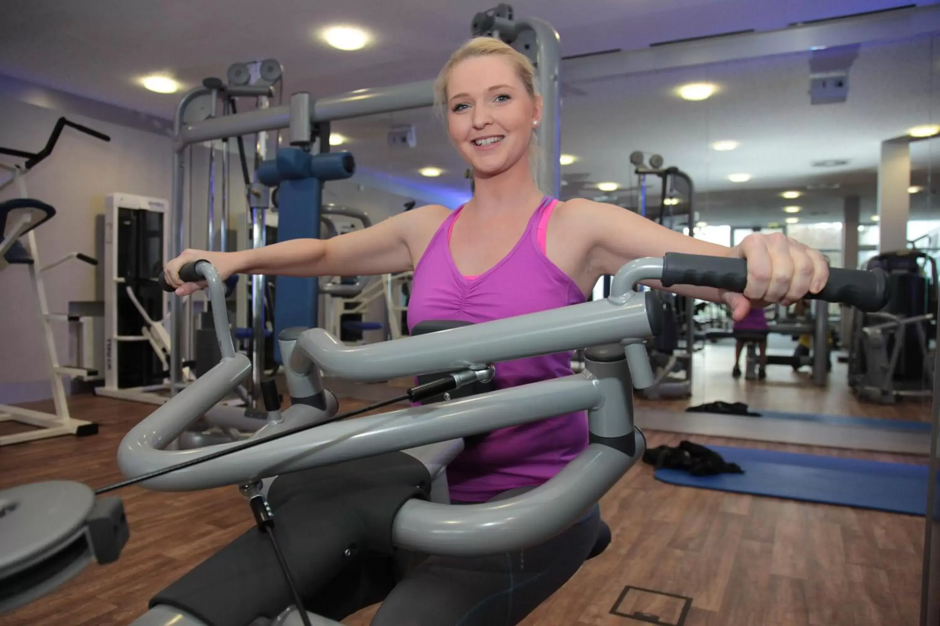 Fitness centre/facilities in Wyndham Stralsund HanseDom Fitness centre/facilities in Wyndham Stralsund HanseDom