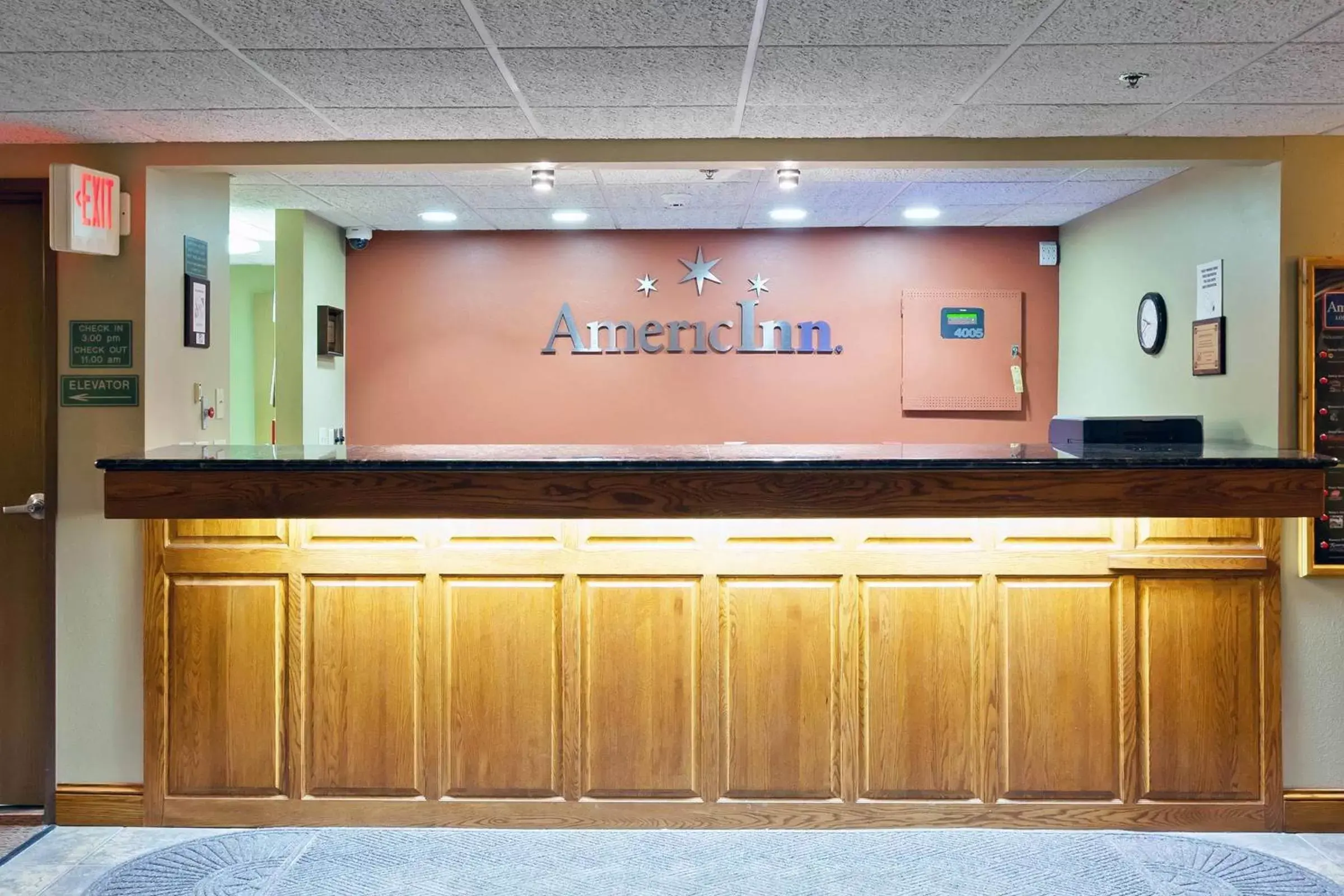 Lobby or reception, Lobby/Reception in AmericInn by Wyndham Valley City Conference Center