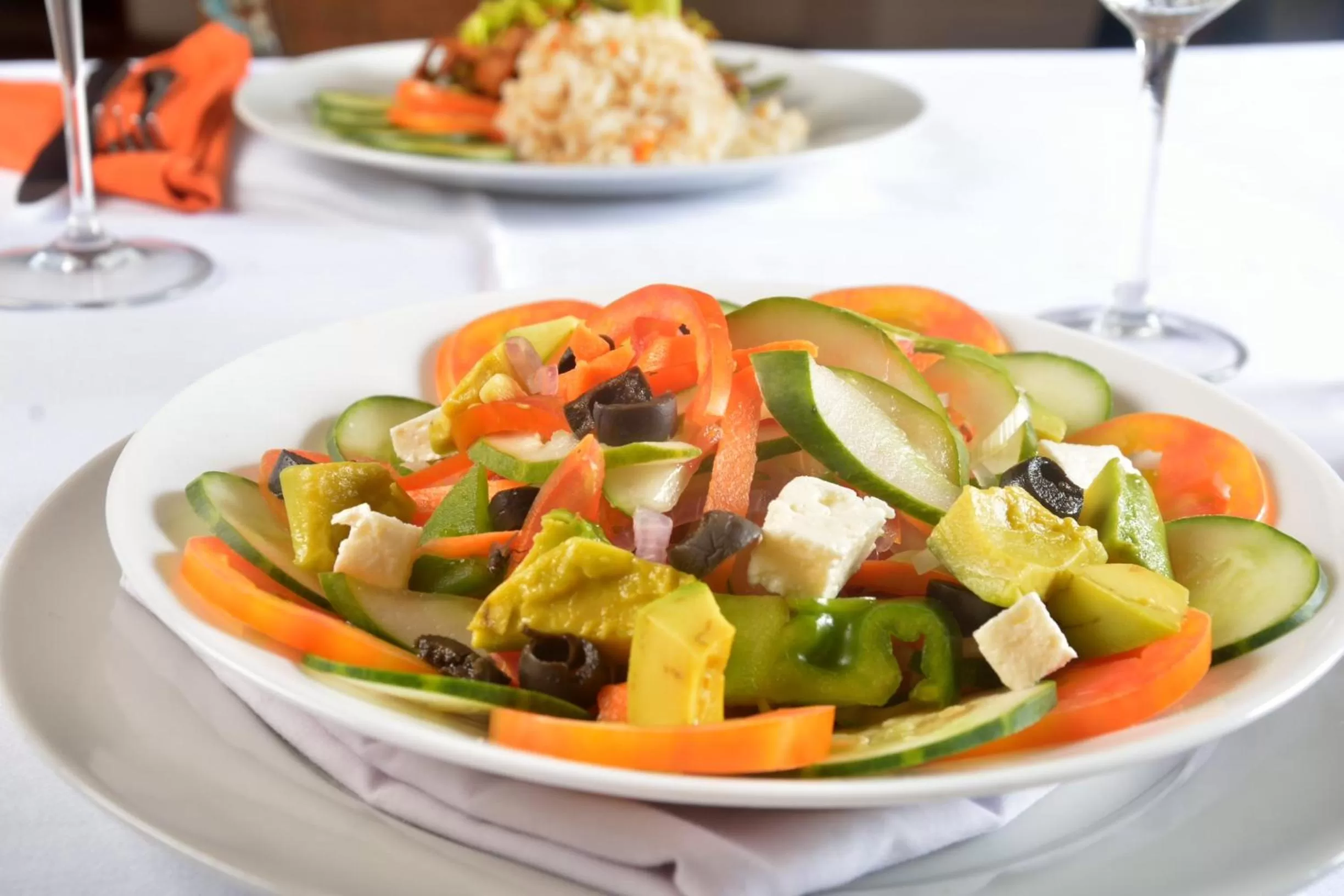 Food close-up in Triniti Airport Hotel
