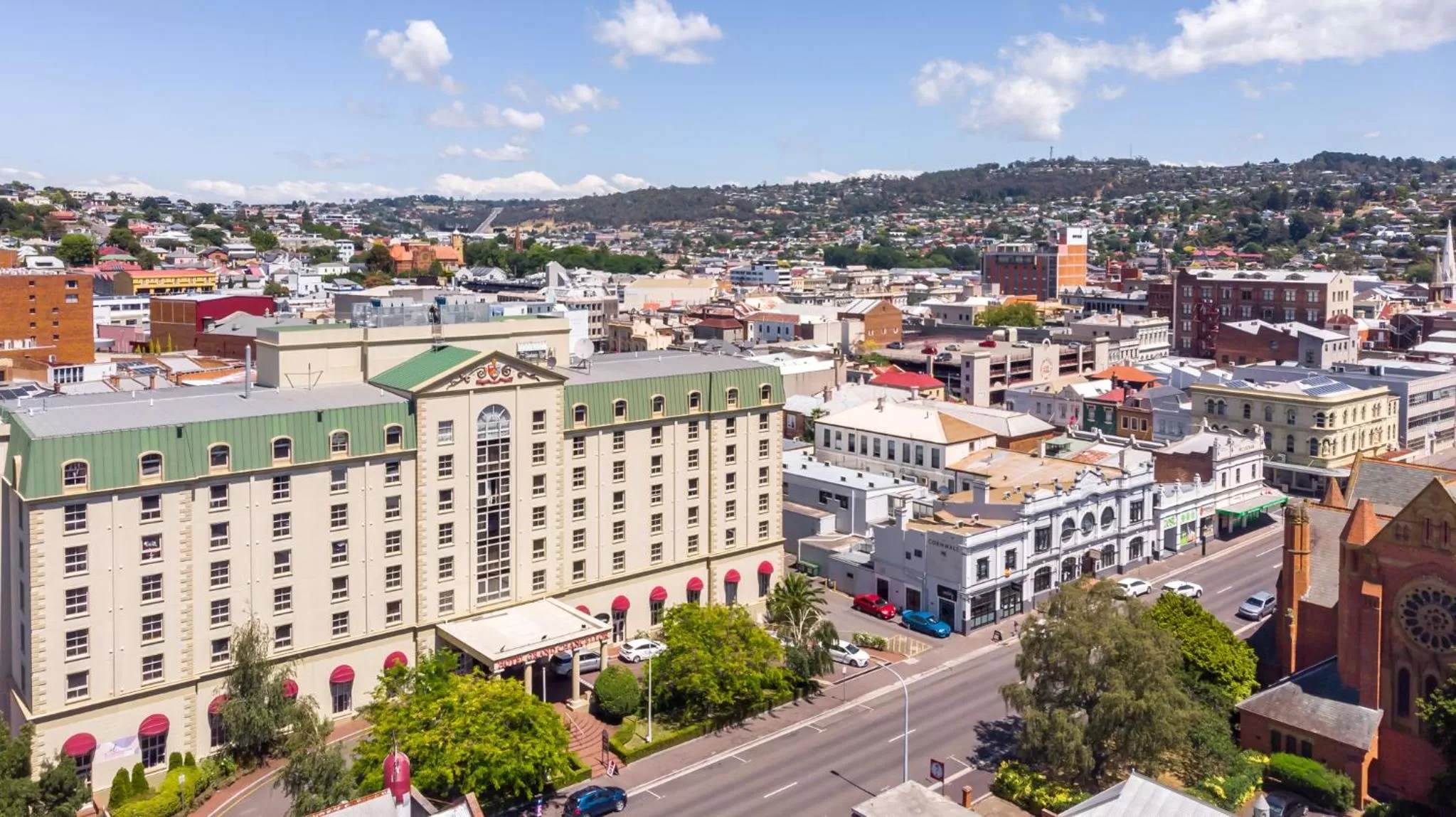 Location in Hotel Grand Chancellor Launceston
