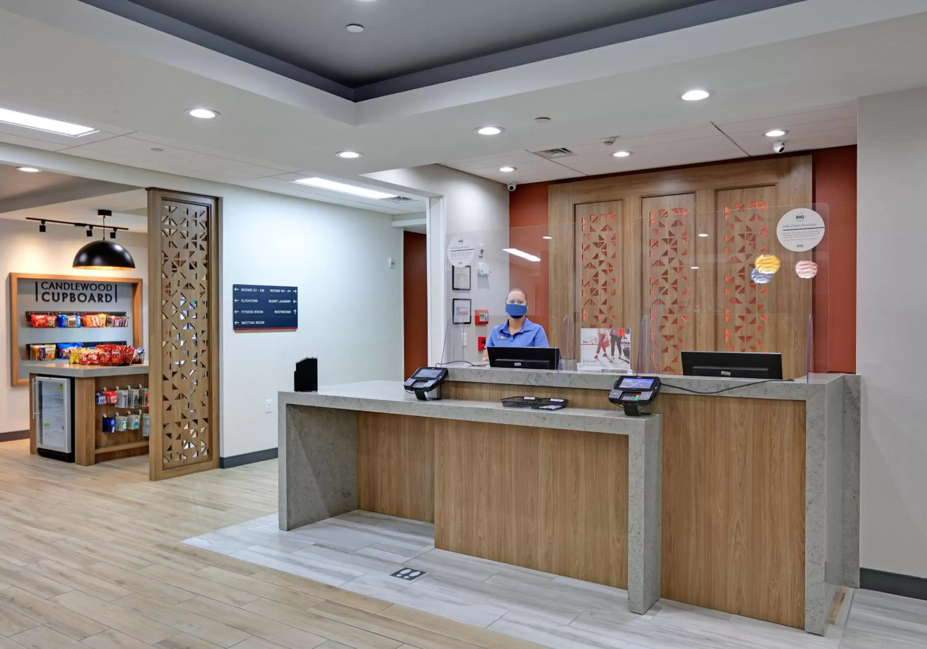 Property building, Lobby/Reception in Candlewood Suites DFW West - Hurst, an IHG Hotel