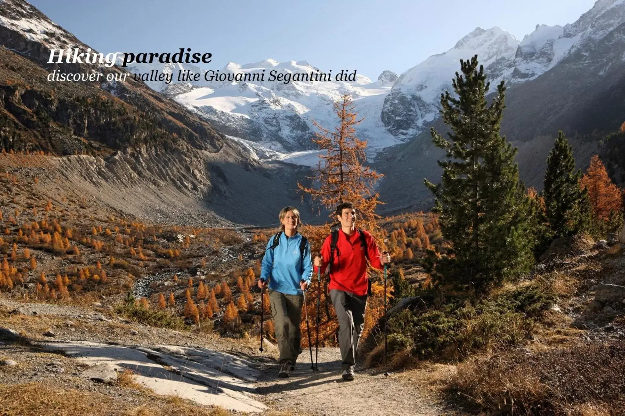 Hiking in Sport & Wellnesshotel San Gian St. Moritz