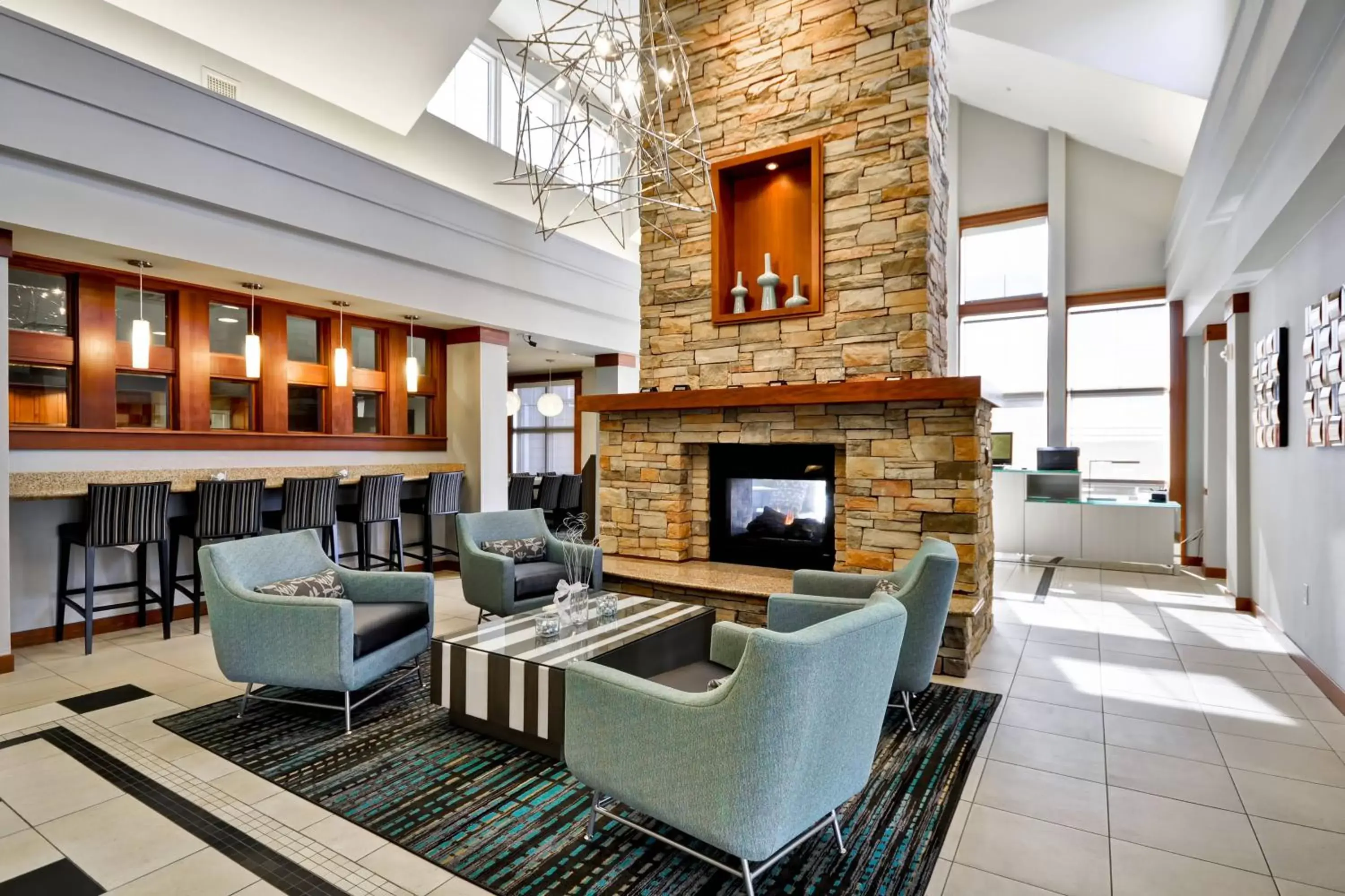 Lobby or reception, Seating Area in Residence Inn by Marriott Gulfport-Biloxi Airport