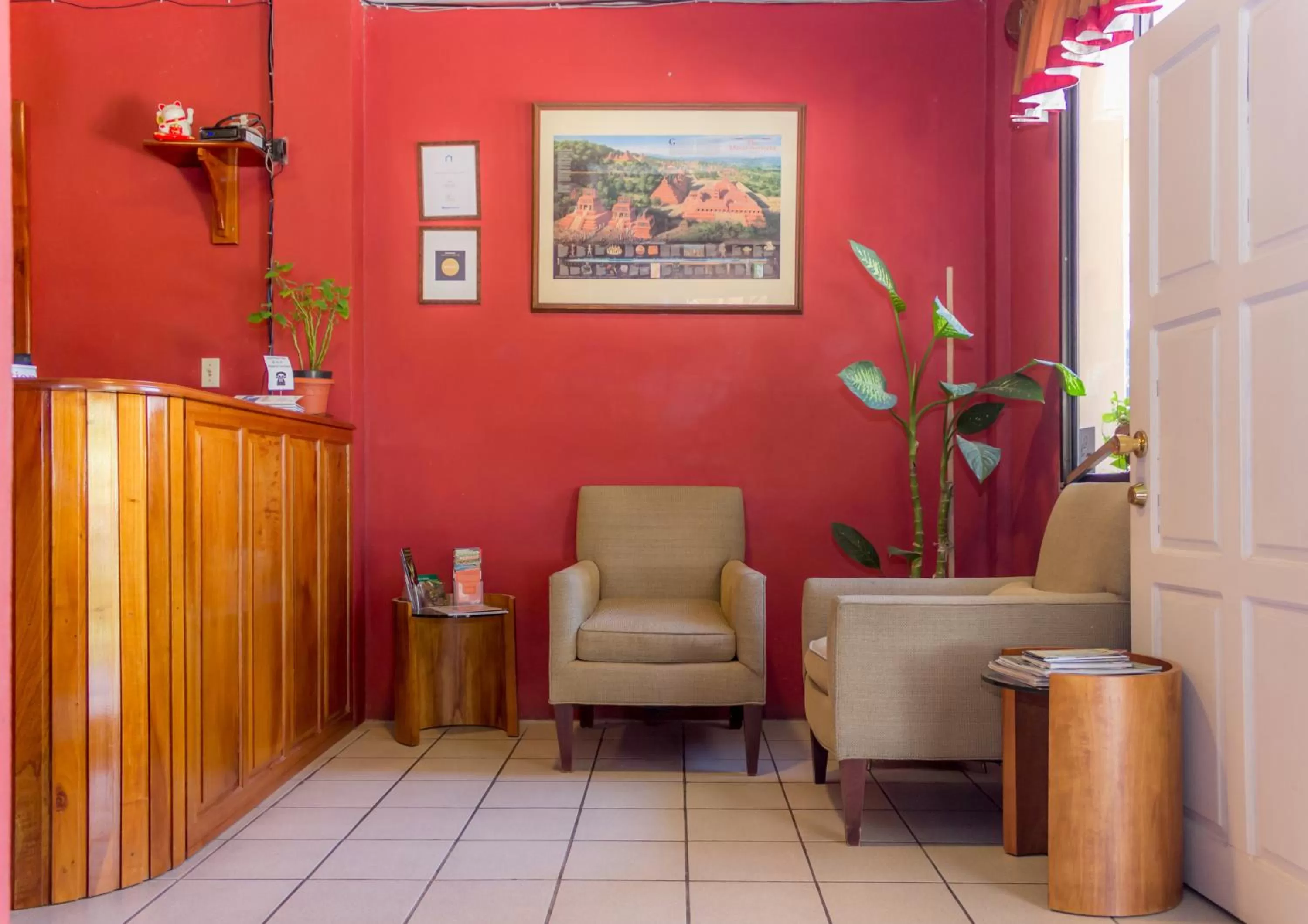 Seating area in Rolson Hotel