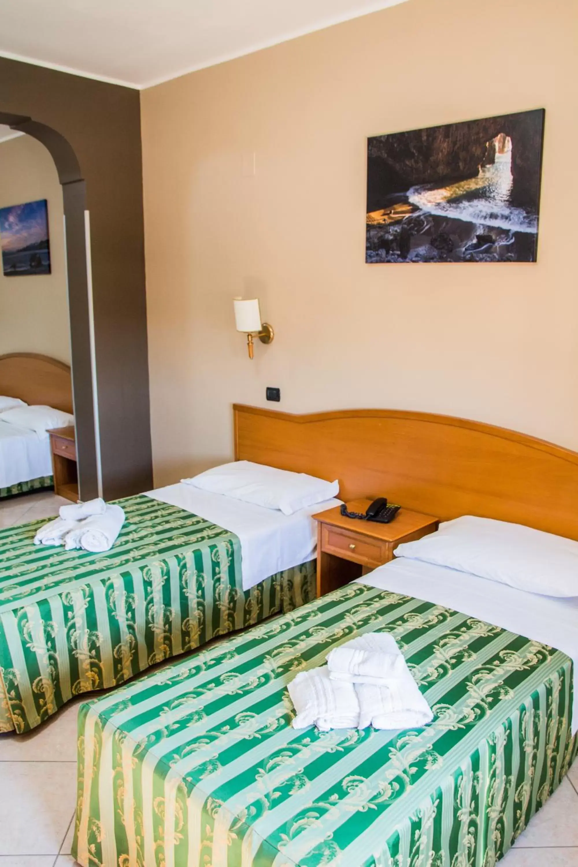 Bed in Hotel San Giorgio