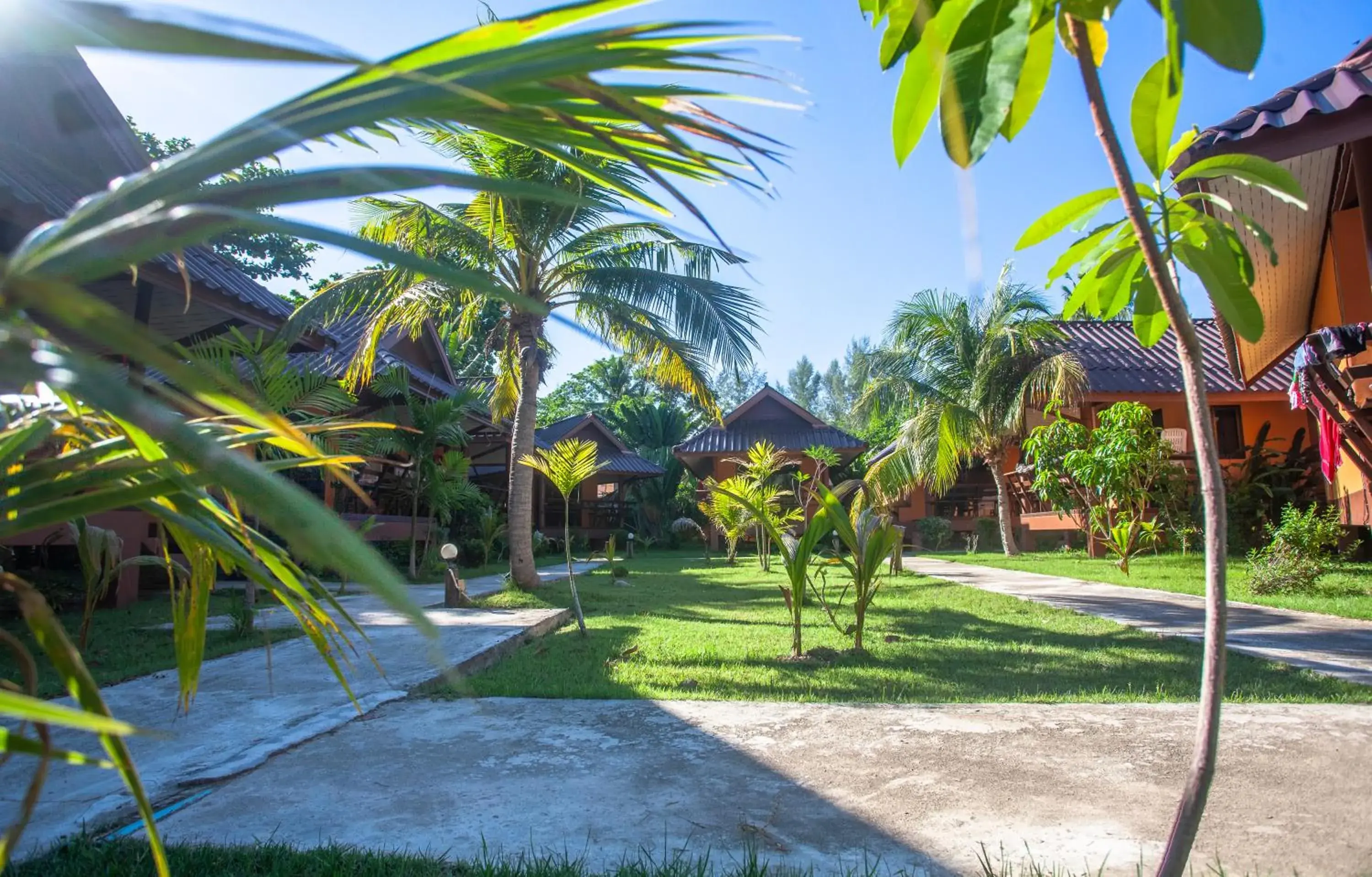 Garden in Lanta Pearl Beach Resort