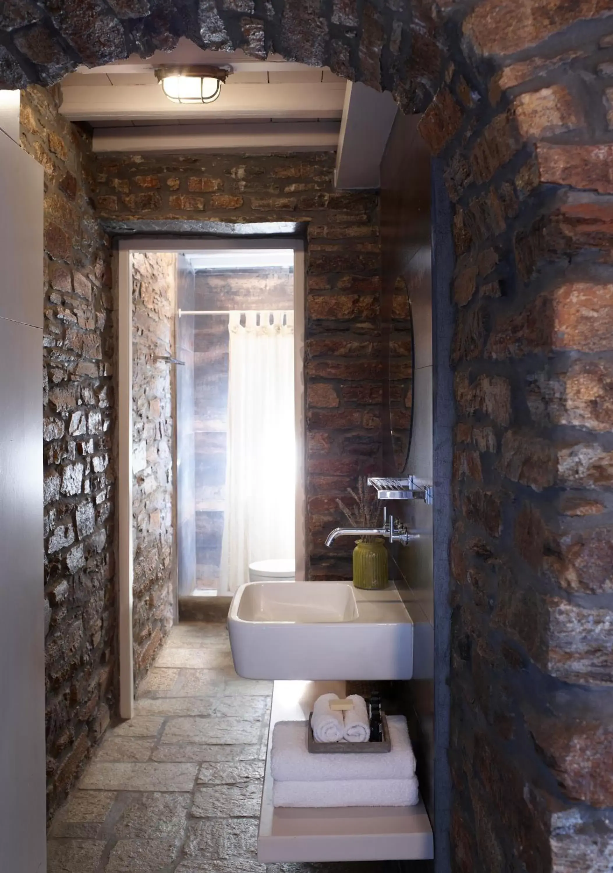 Shower, Bathroom in Aeolis Tinos Suites