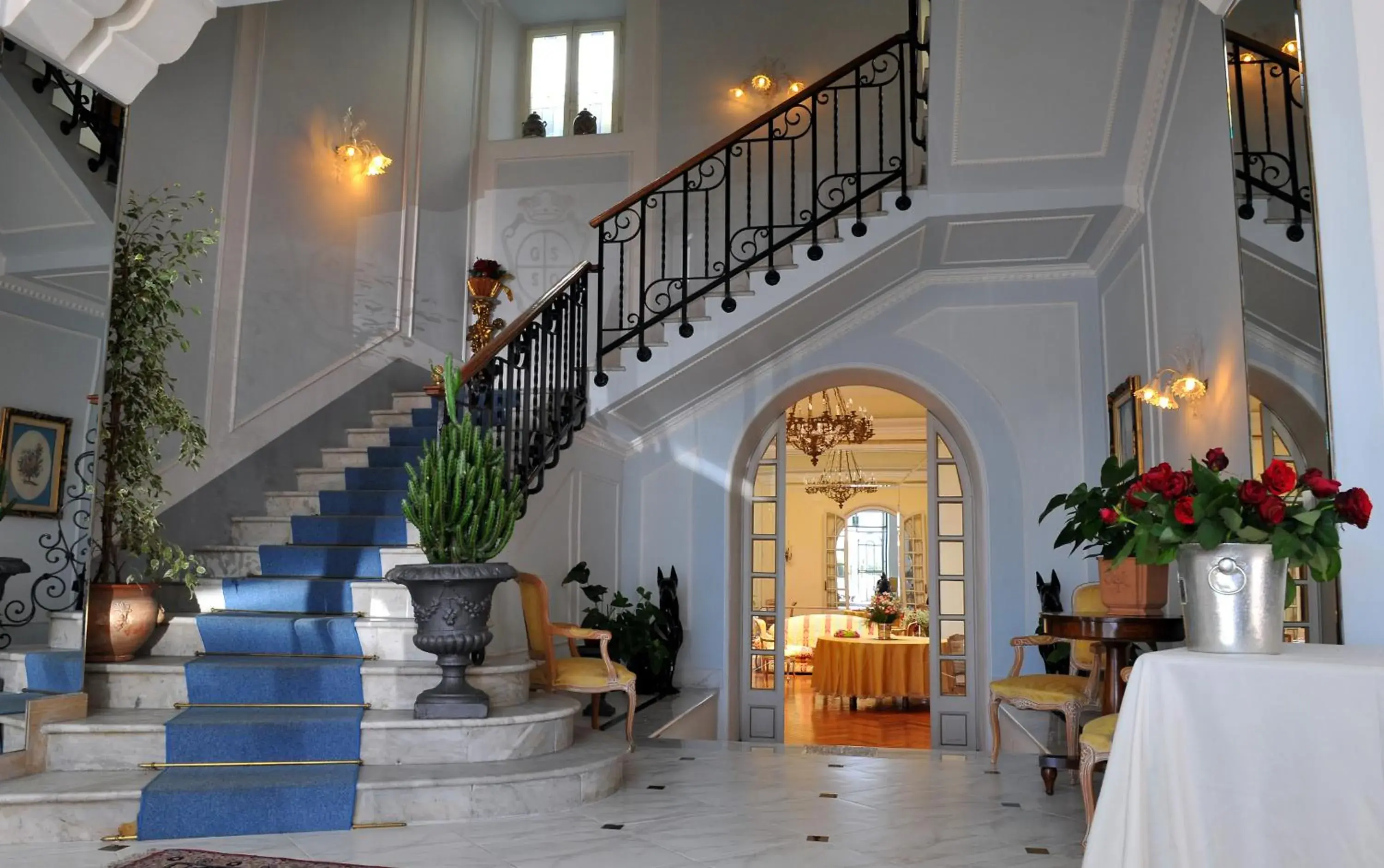 Decorative detail, Lobby/Reception in Grande Albergo Quattro Stagioni