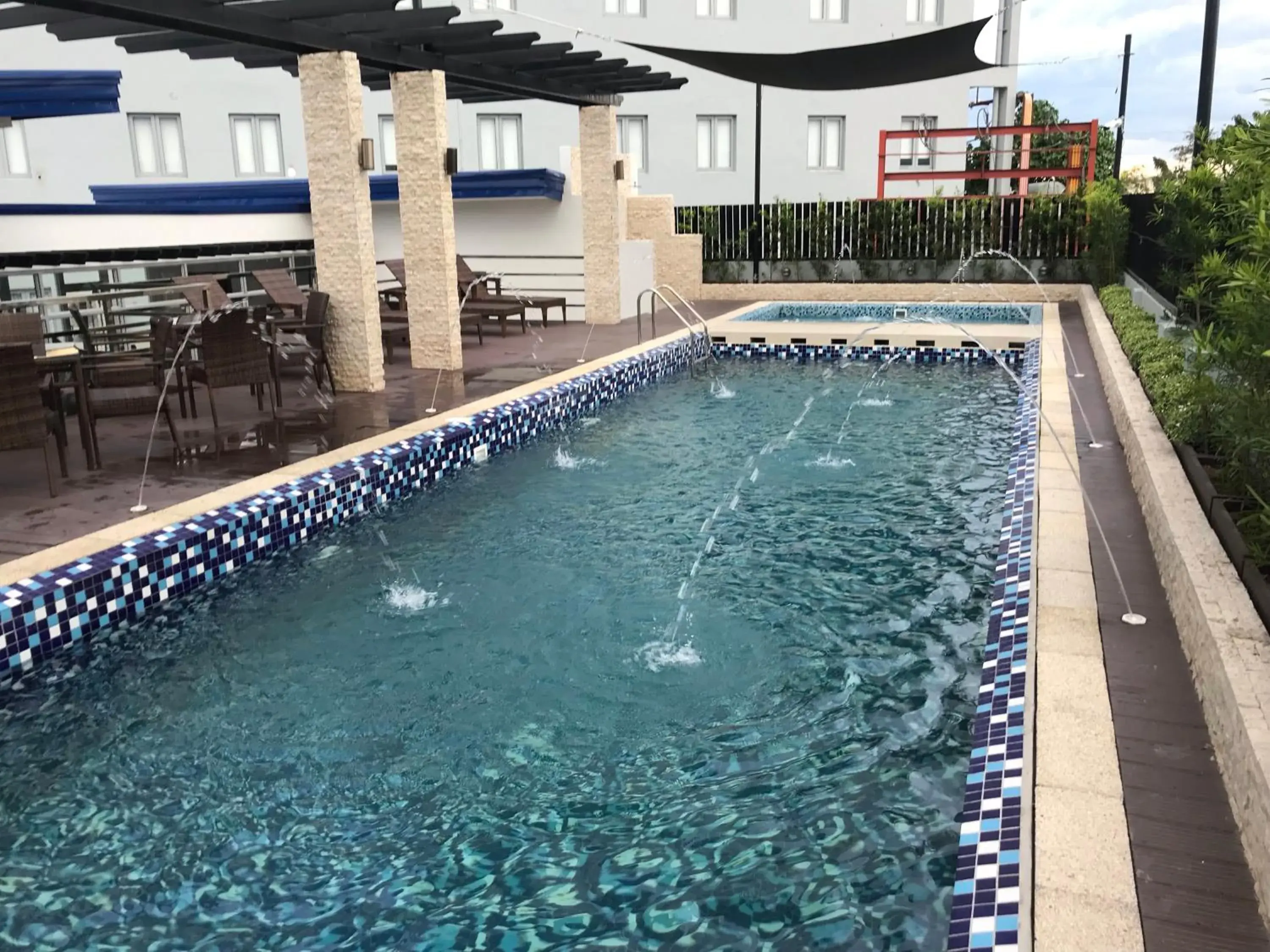 Swimming Pool in Blue Lotus Hotel