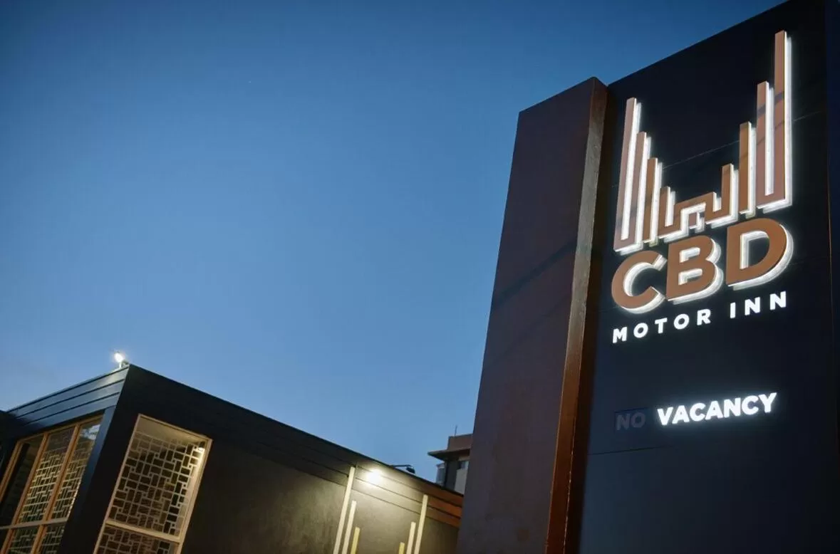 Property logo or sign in CBD Motor Inn