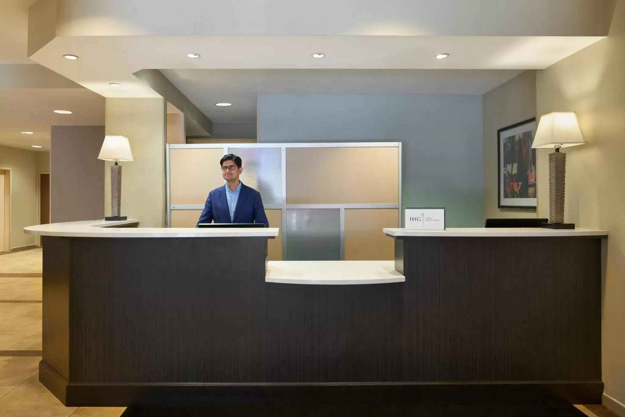 Property building, Lobby/Reception in Candlewood Suites NYC -Times Square, an IHG Hotel