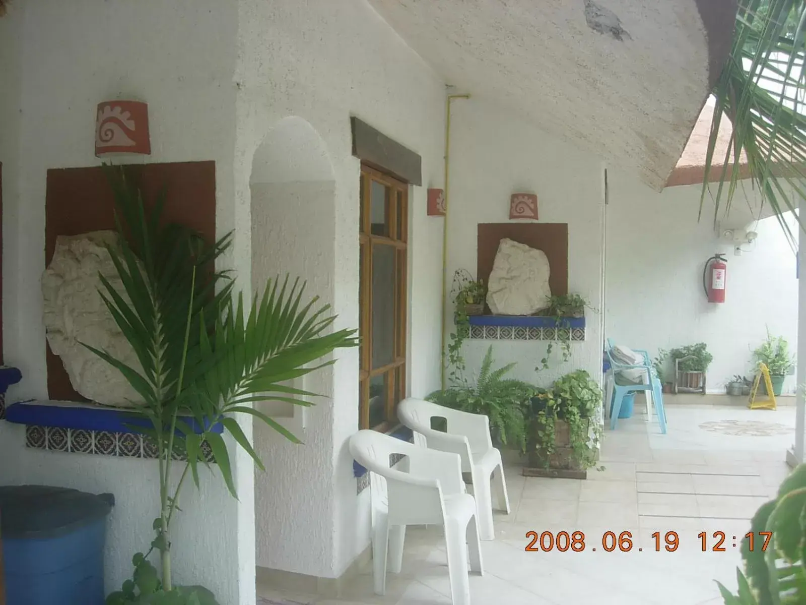 Balcony/Terrace in Eco-hotel El Rey del Caribe