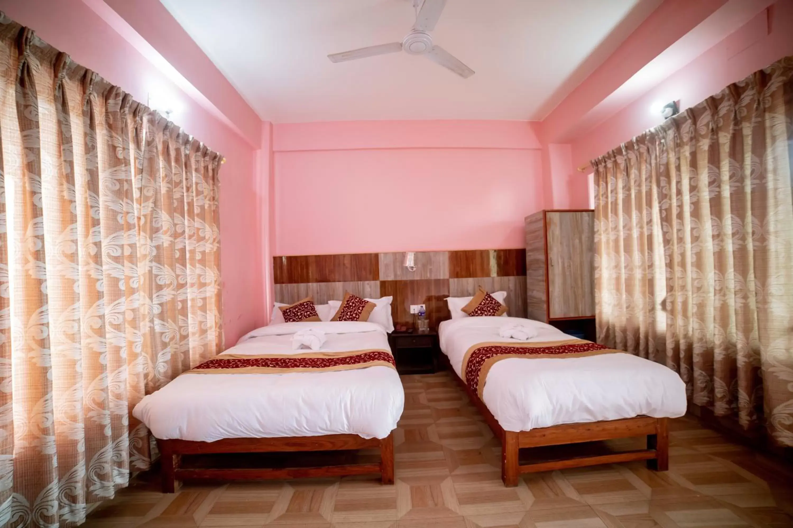 Standard Twin Room in Hotel Peace Stupa Standard Twin Room in Hotel Peace Stupa