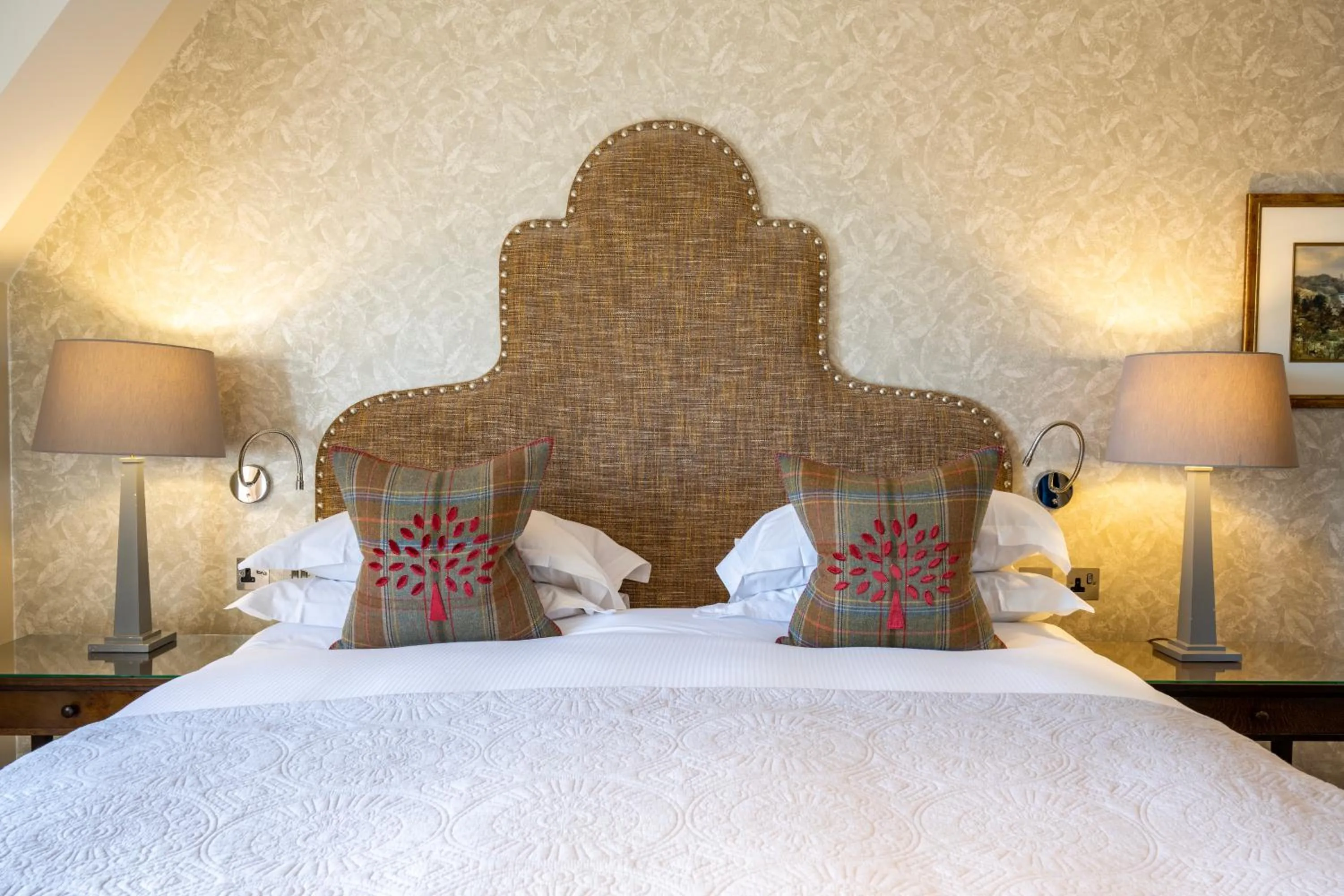 Bedroom, Bed in Bovey Castle