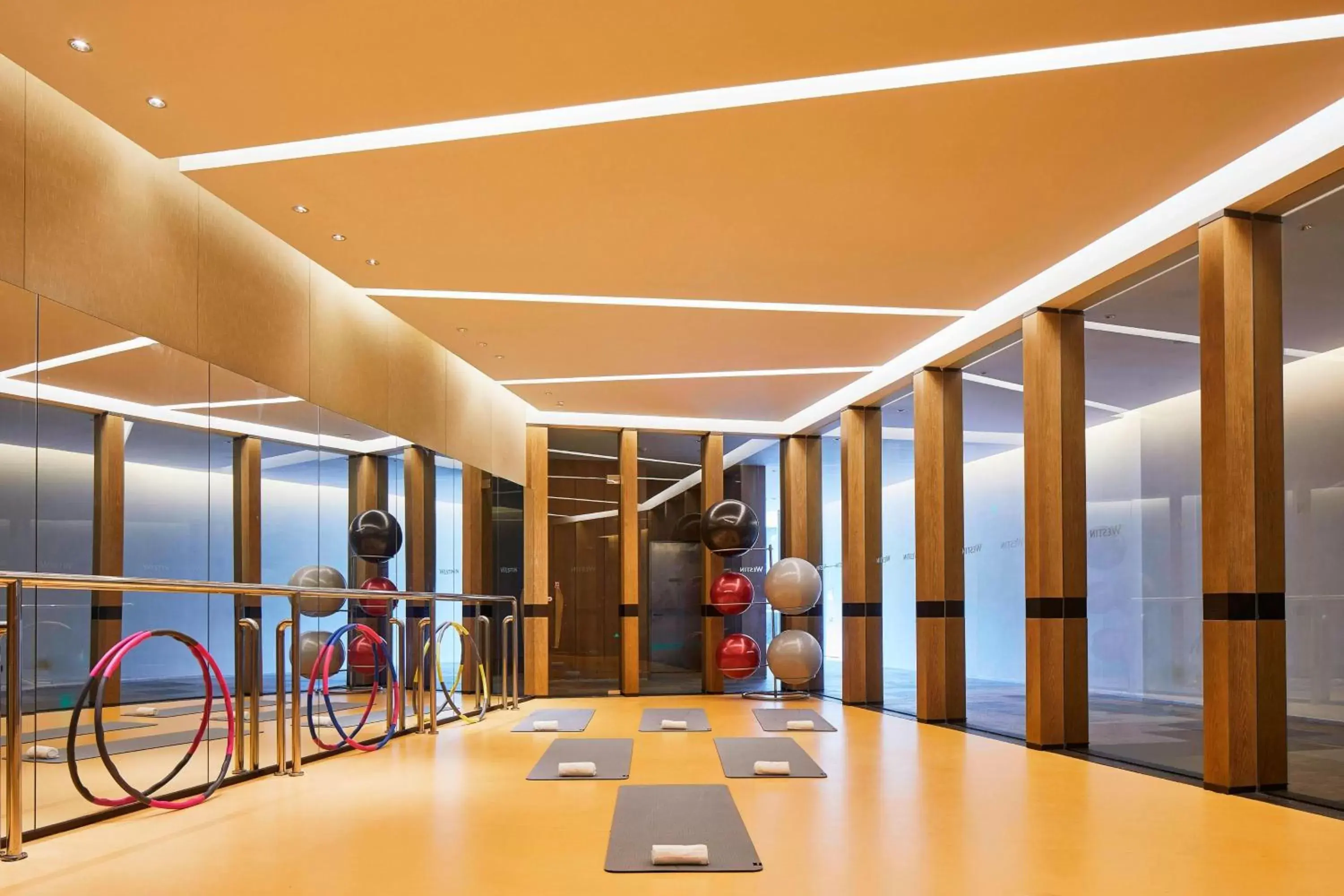 Fitness centre/facilities in The Westin Shimei Bay Resort