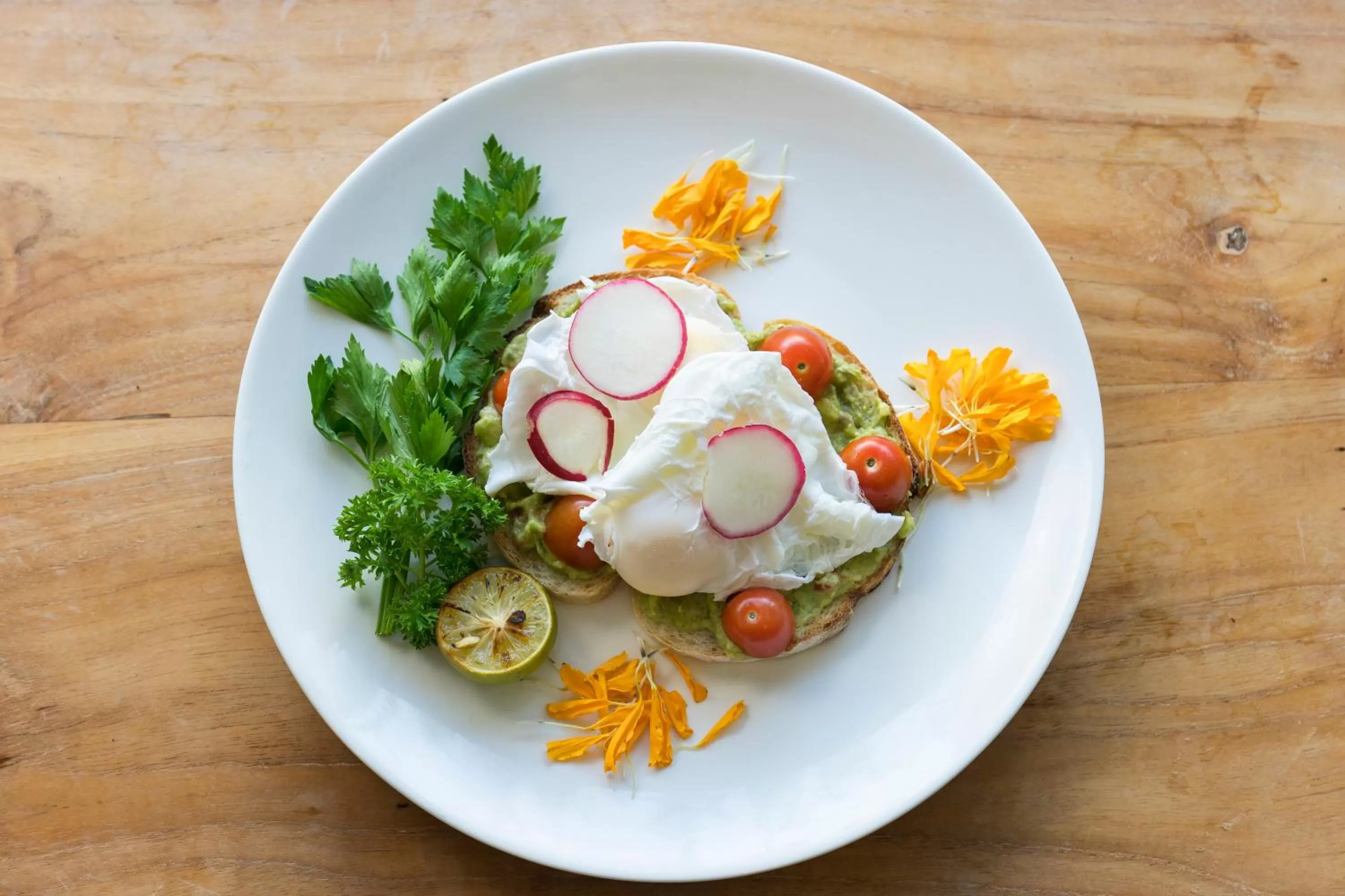 American breakfast in Athaya Ubud