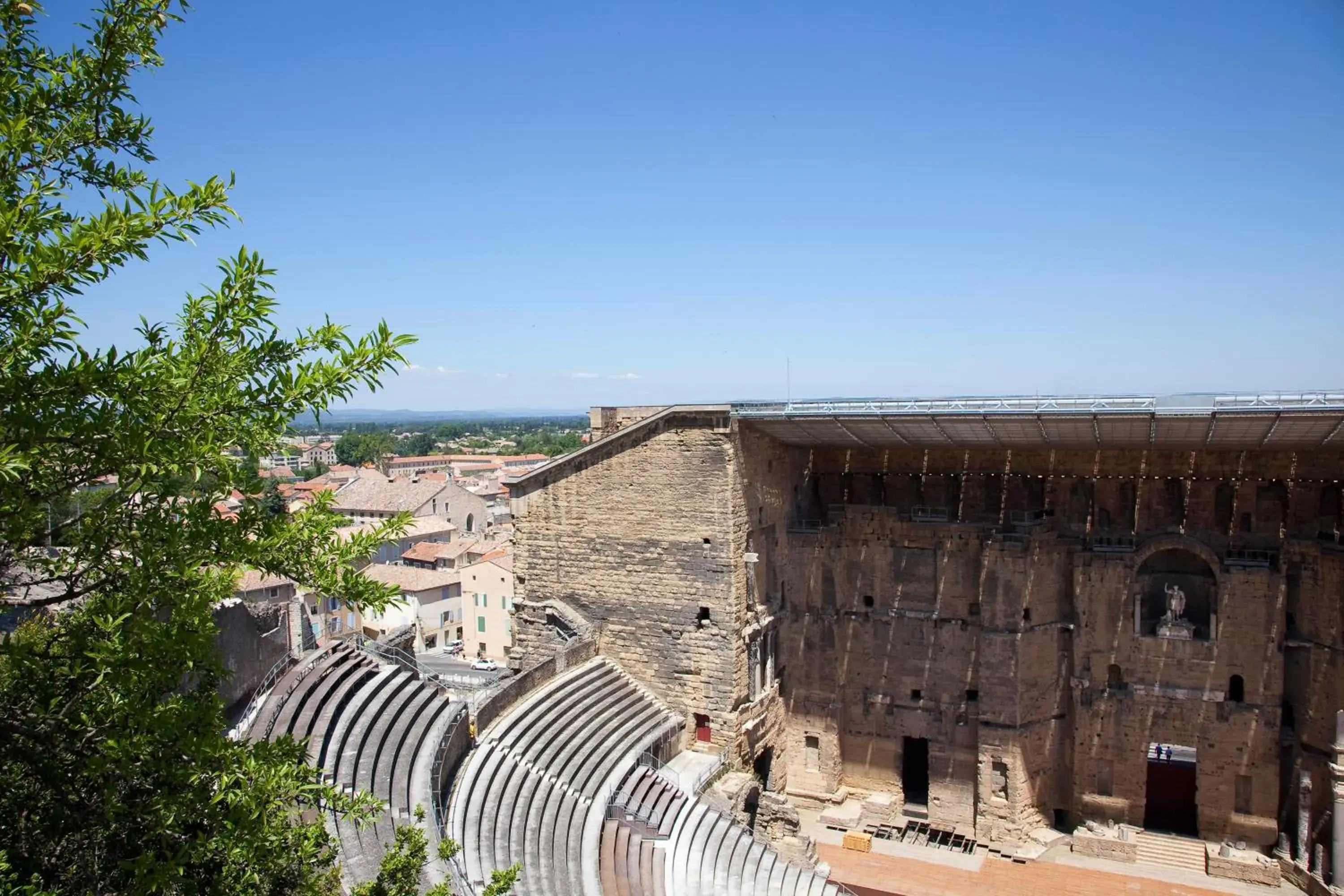 Landmark view in L'Herbier d'Orange