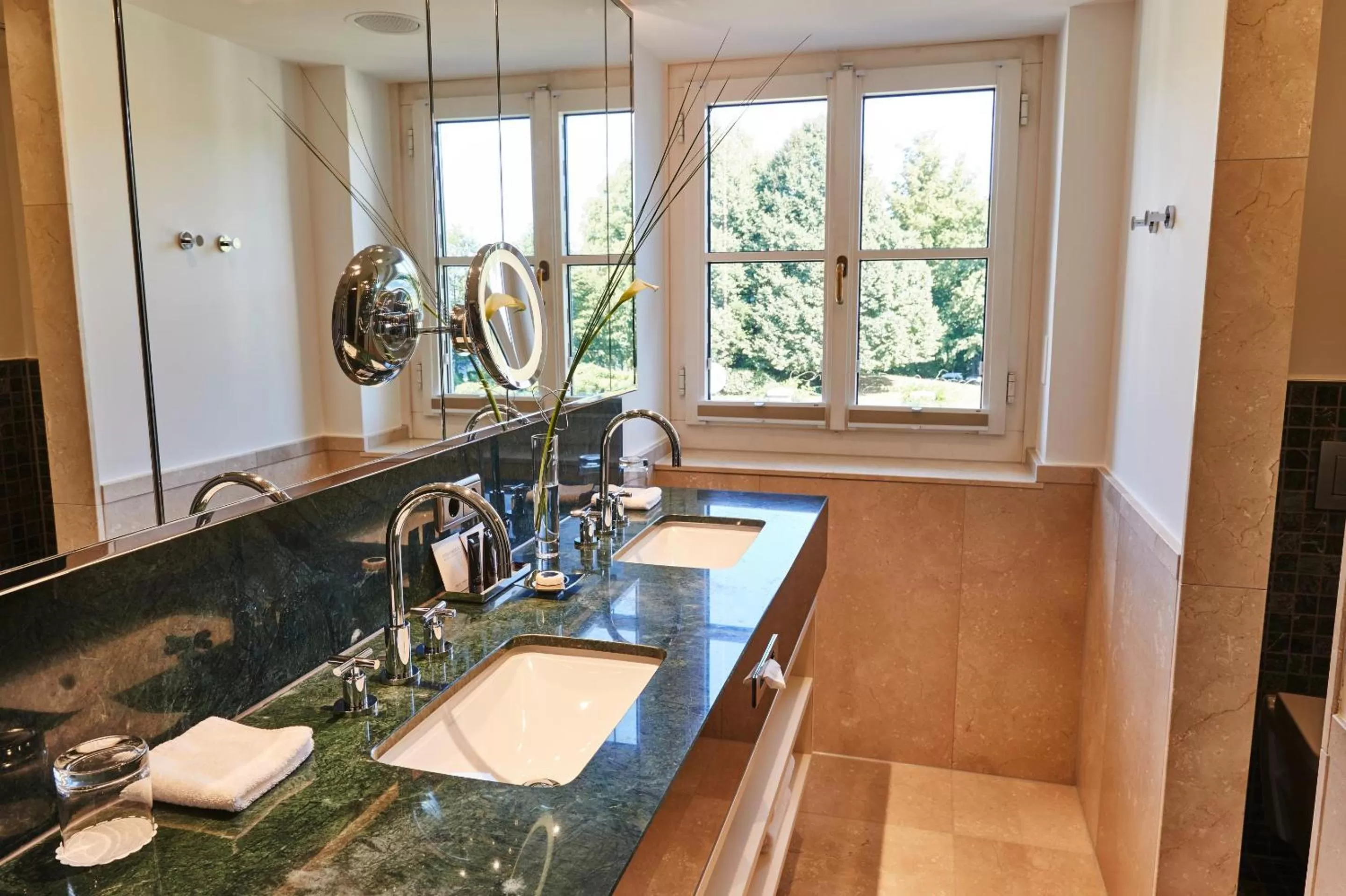 Grand Deluxe Double Room with Rhine View in Steigenberger Grandhotel & Spa Petersberg