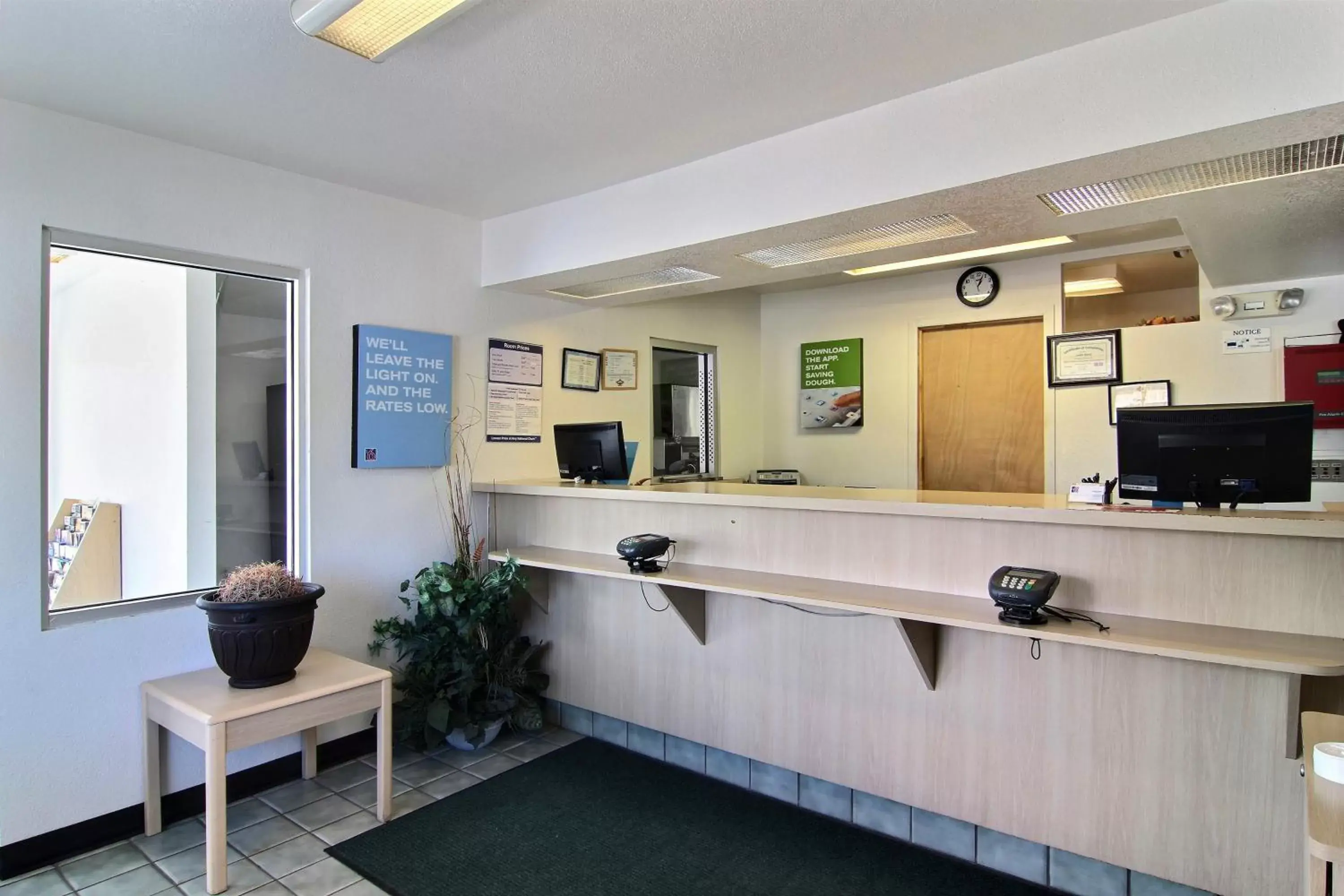 Lobby or reception, Lobby/Reception in Motel 6-Grants, NM