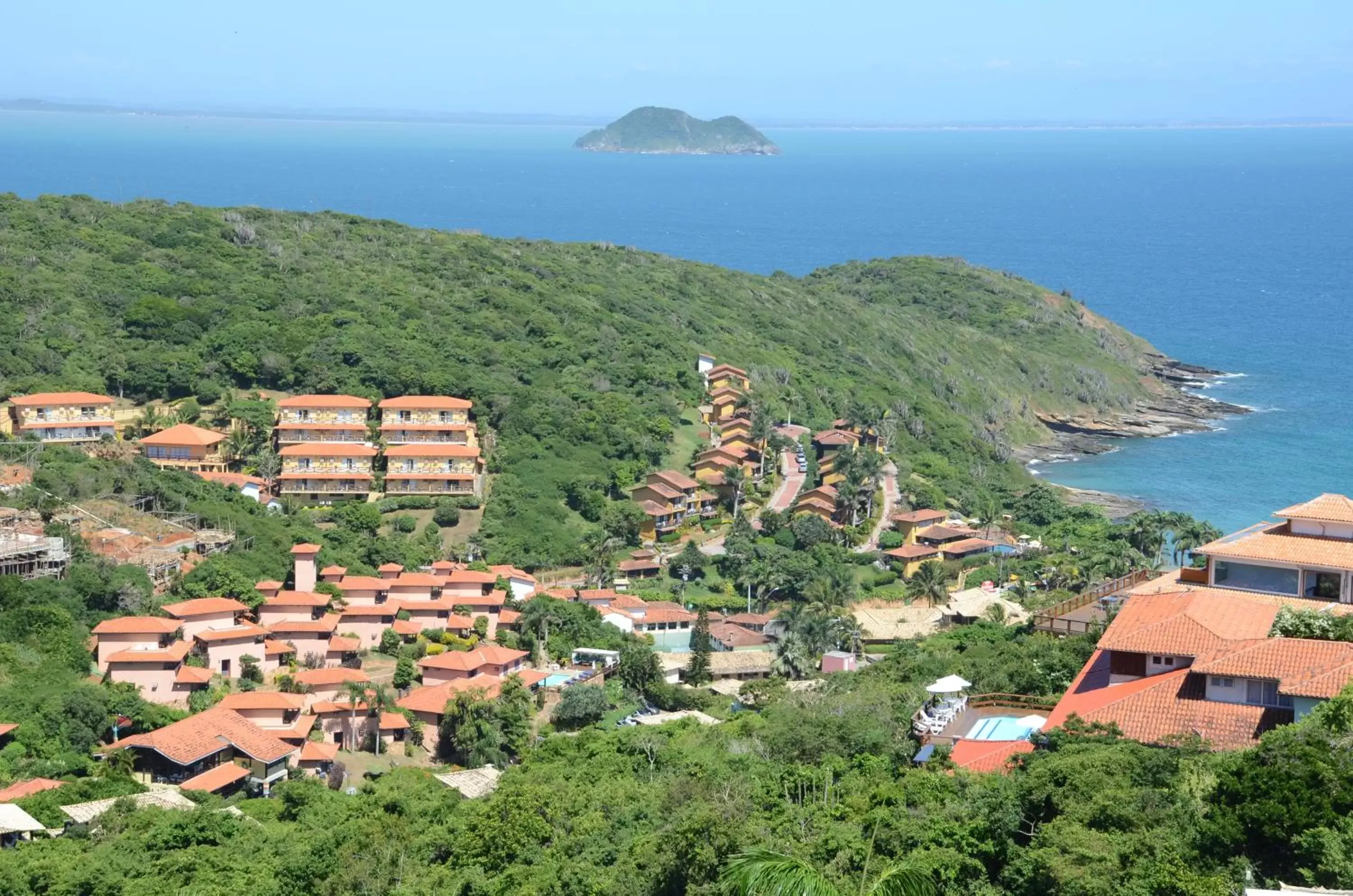 Property building, Bird's-eye View in Aguabúzios Hotel