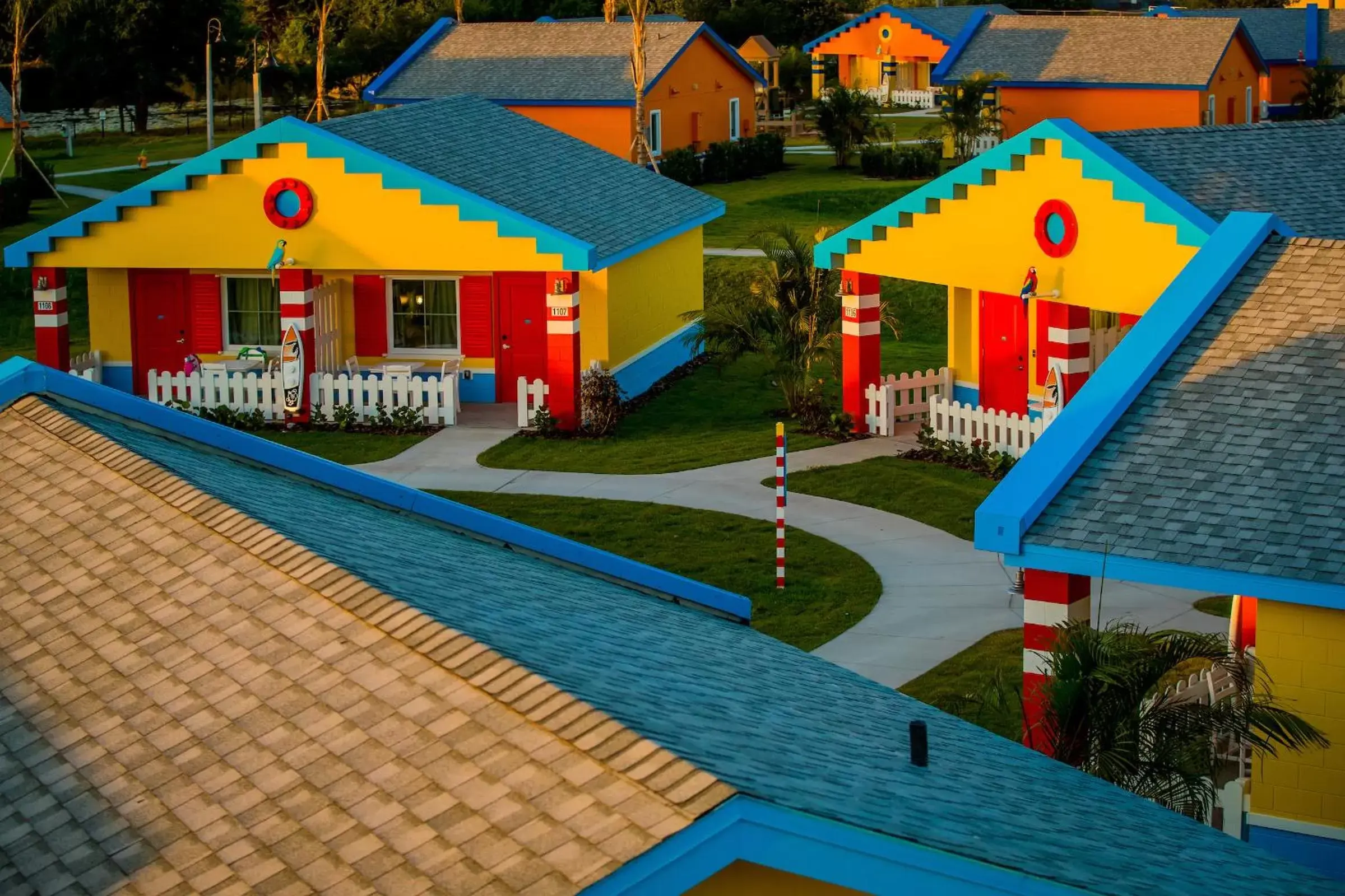 Bird's eye view, Swimming Pool in LEGOLAND® Florida Resort