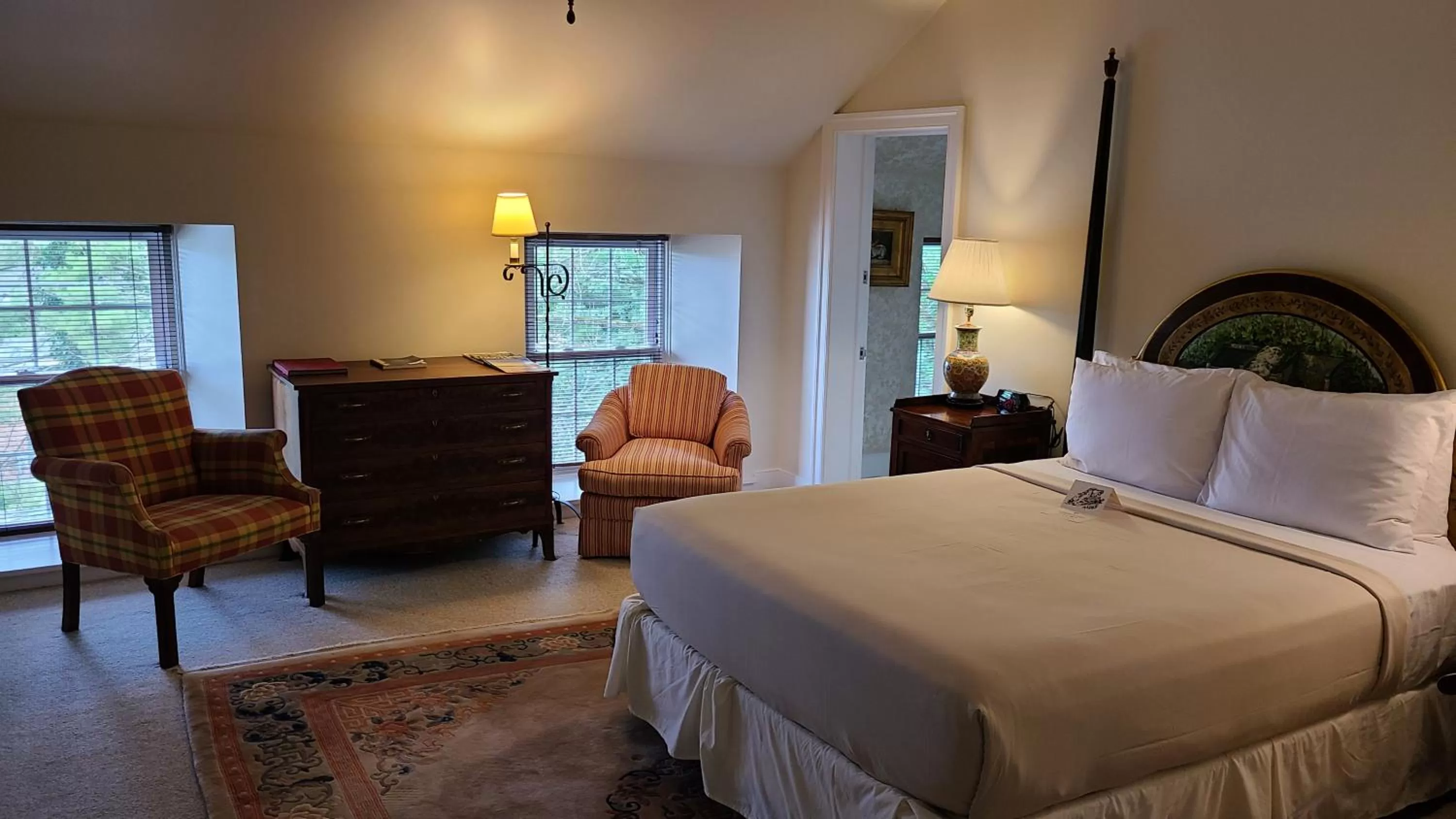 Bed in The Inn at Montchanin Village & Spa