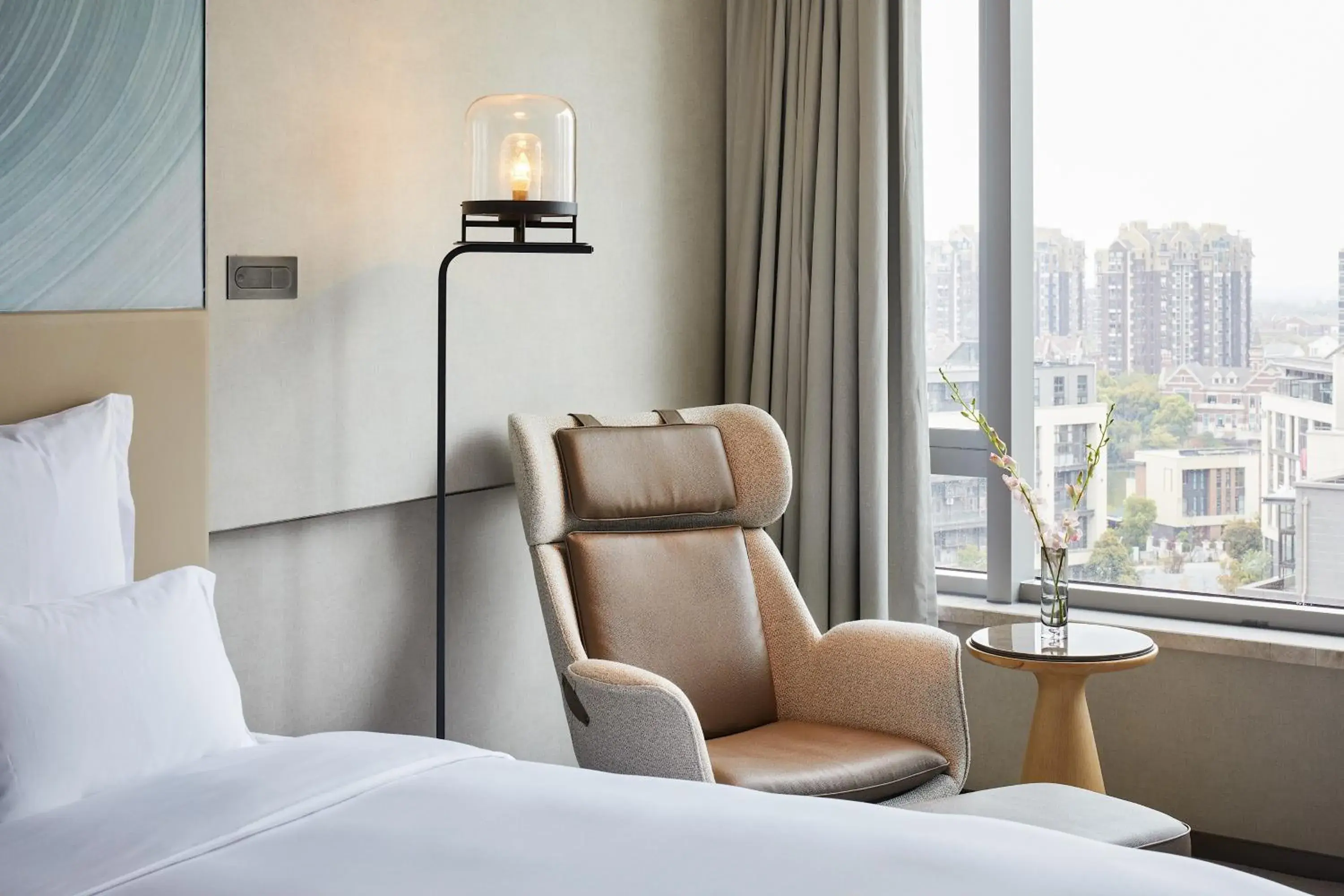 City view, Bed in Pullman Shanghai Qingpu Excellence City view, Bed in Pullman Shanghai Qingpu Excellence