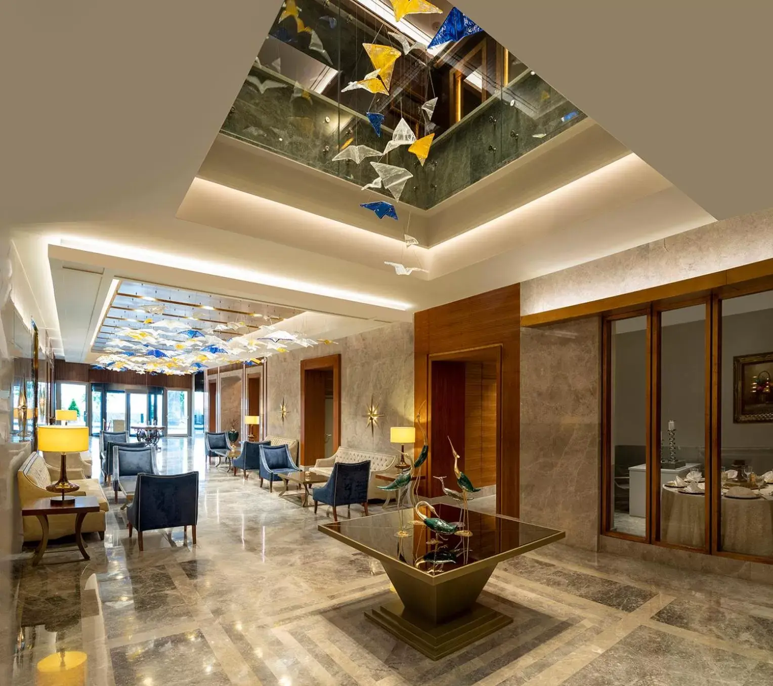 Lobby or reception, Lobby/Reception in Mövenpick Hotel & Thermal Spa Bursa