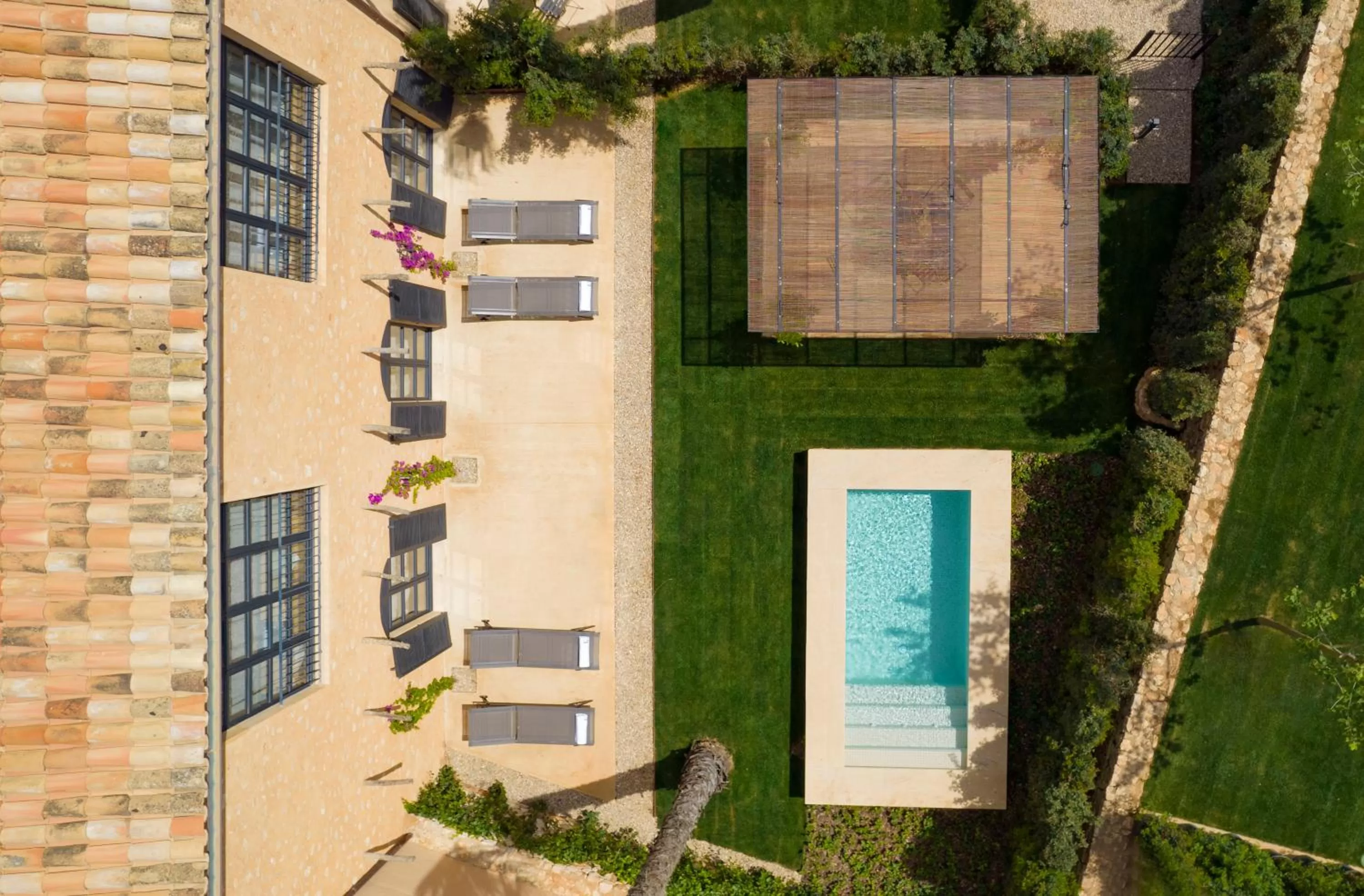 Bird's eye view in Can Ferrereta