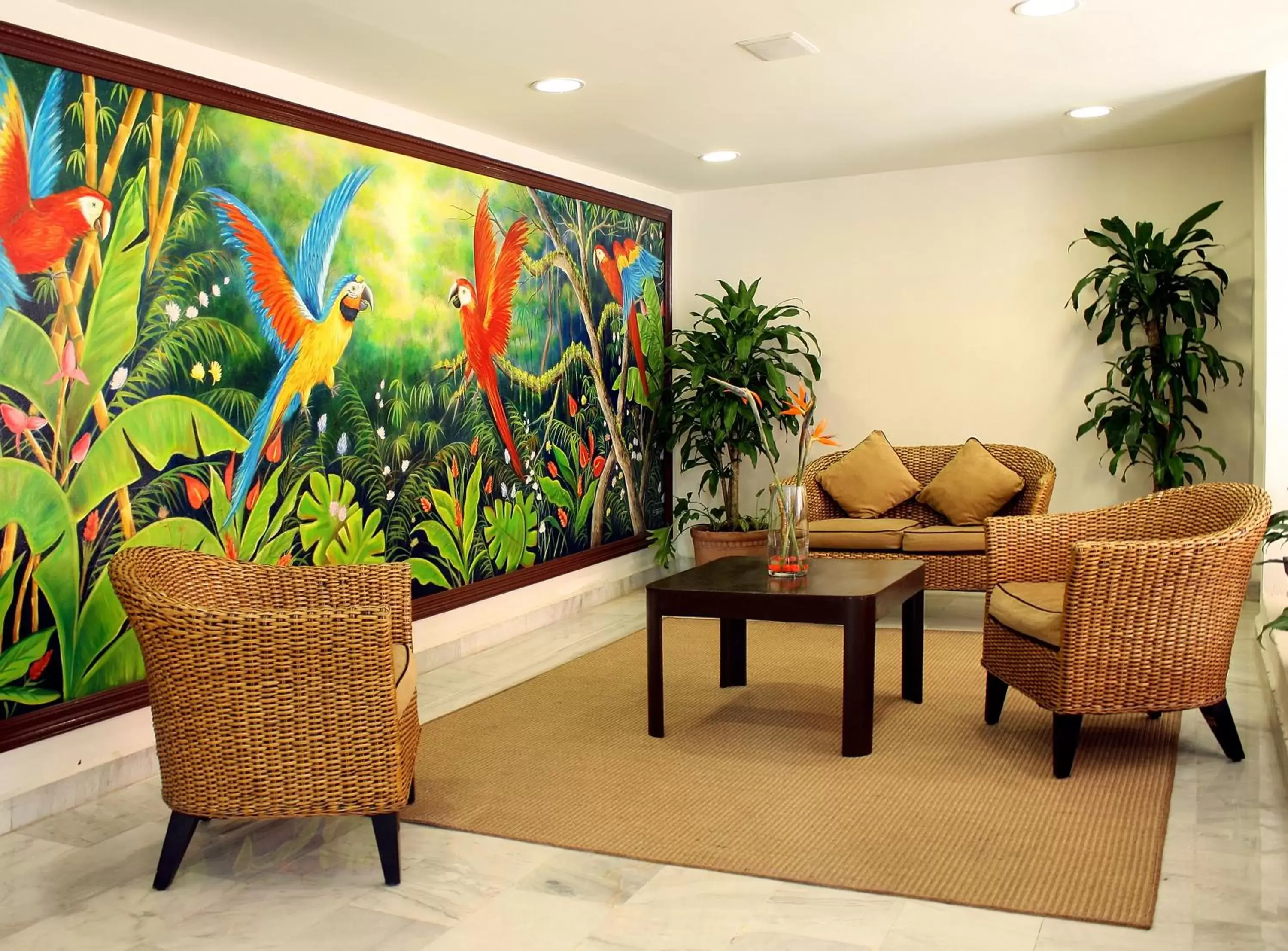 Lobby or reception in Hotel Veracruz Centro Histórico