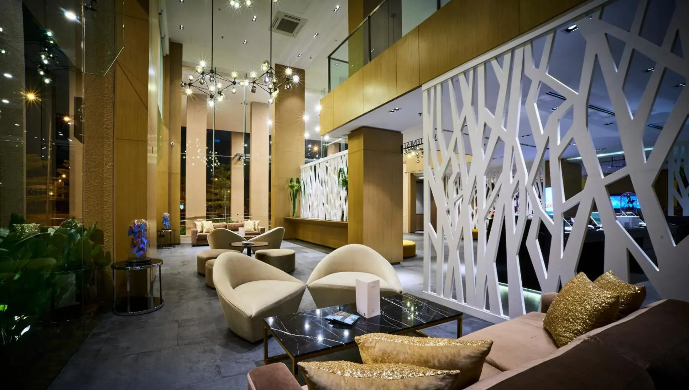 Lounge or bar, Lobby/Reception in d'Sora Boutique Business Hotel