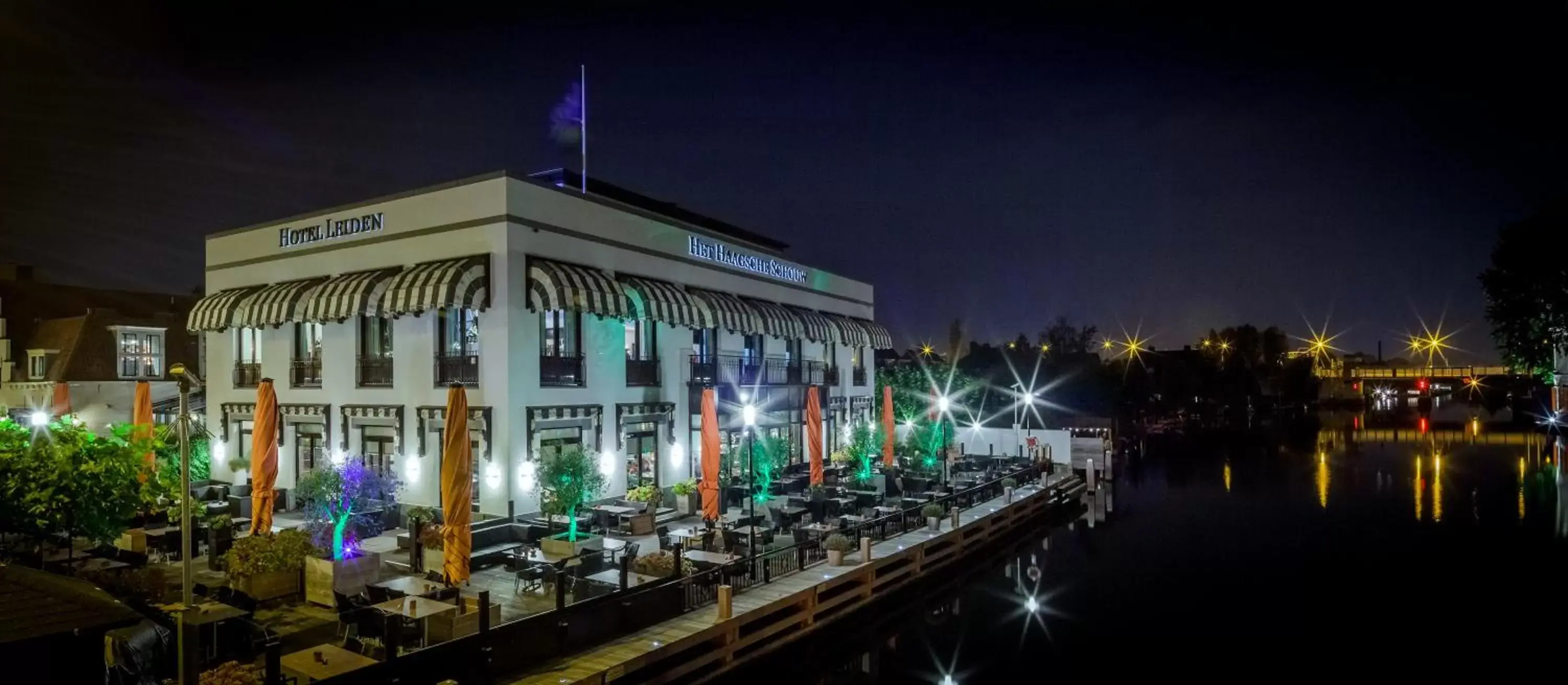 Night, Property Building in Van der Valk Hotel Leiden