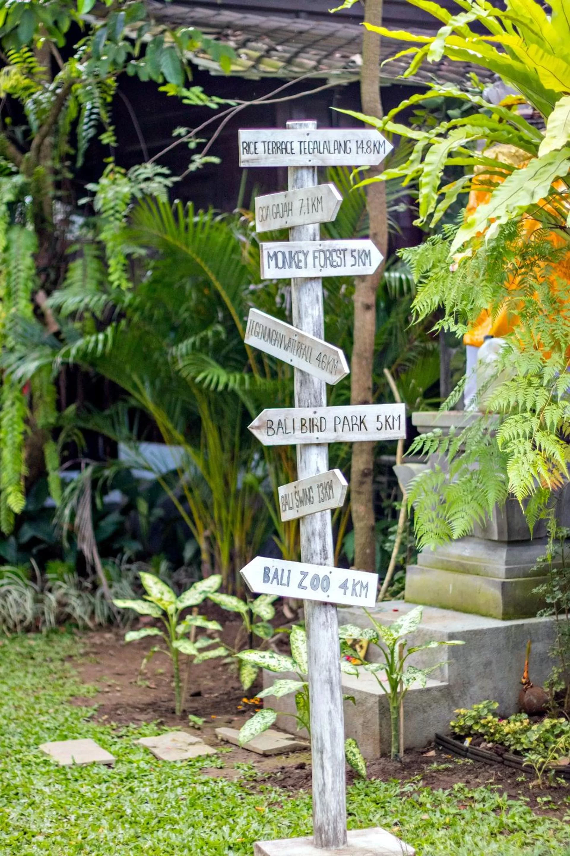 Decorative detail in Canvas Escape Resort