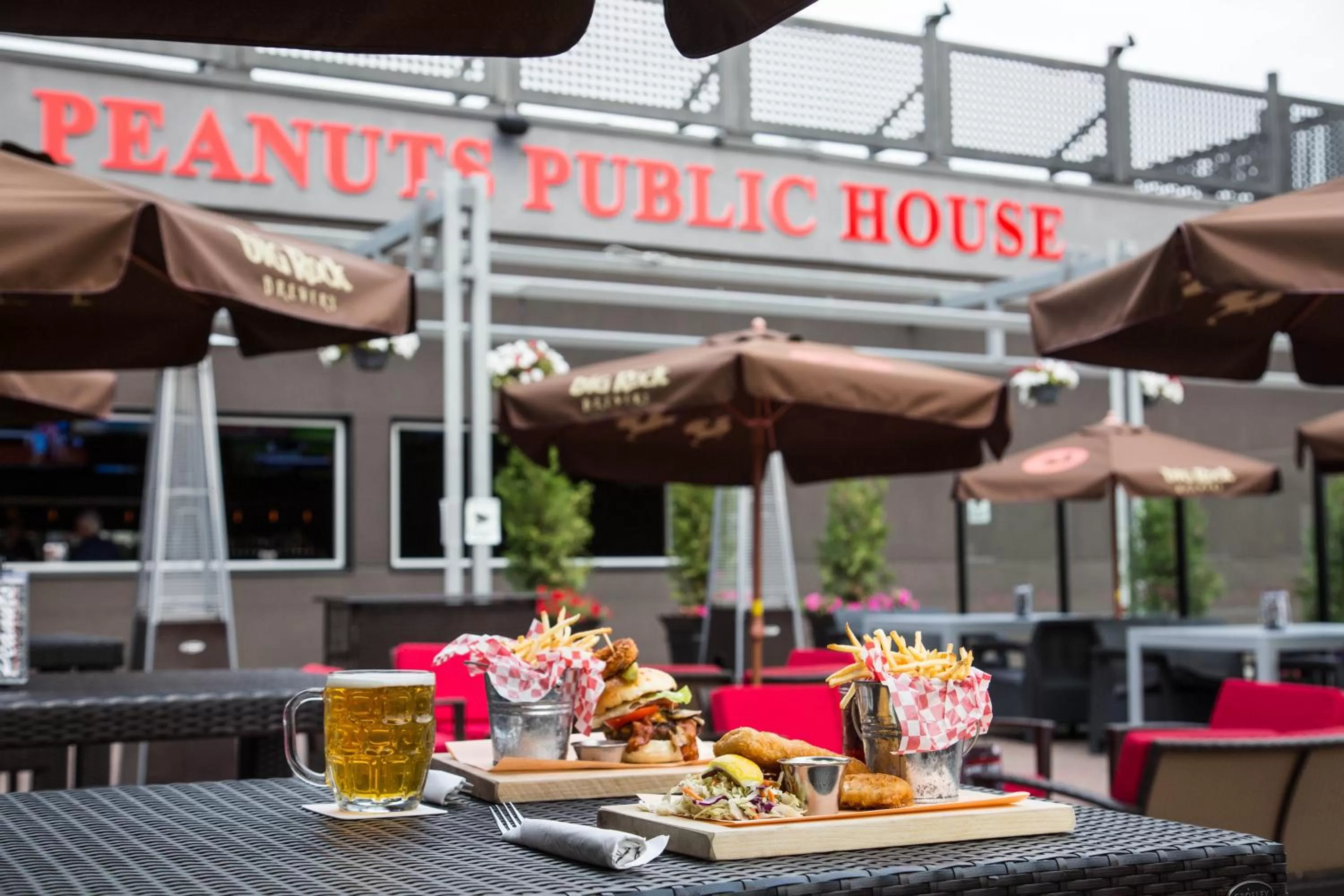 Patio in Carriage House Hotel and Conference Centre