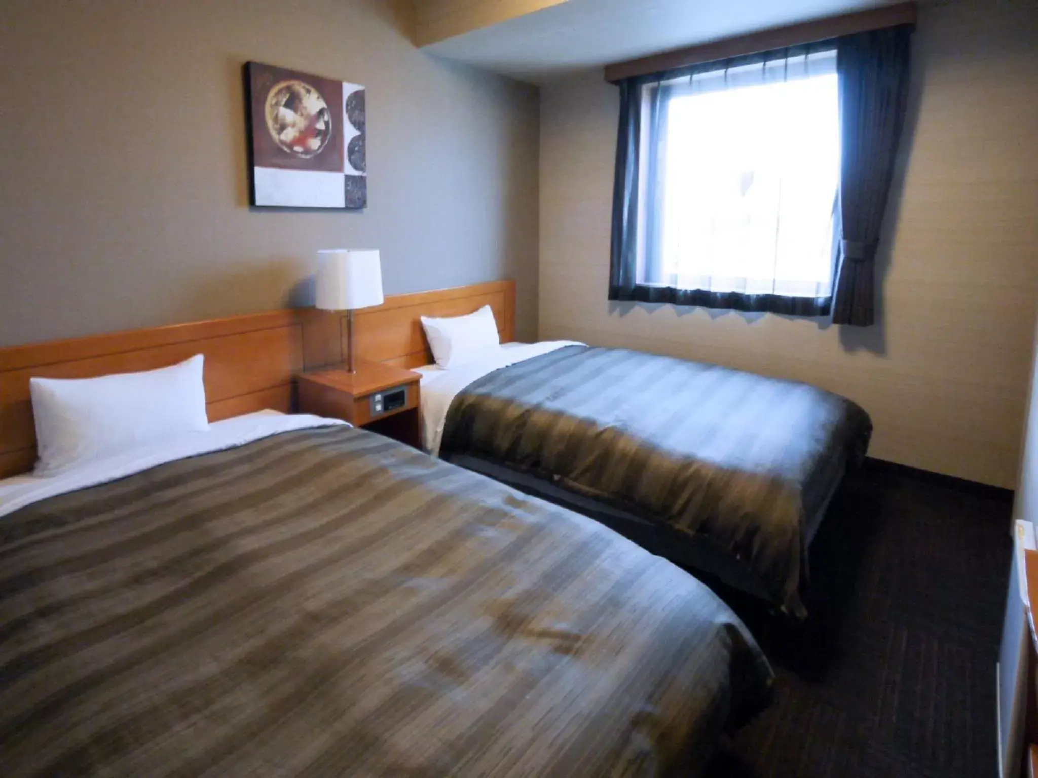 Photo of the whole room, Bed in Hotel Route-Inn Yonezawa Ekihigashi