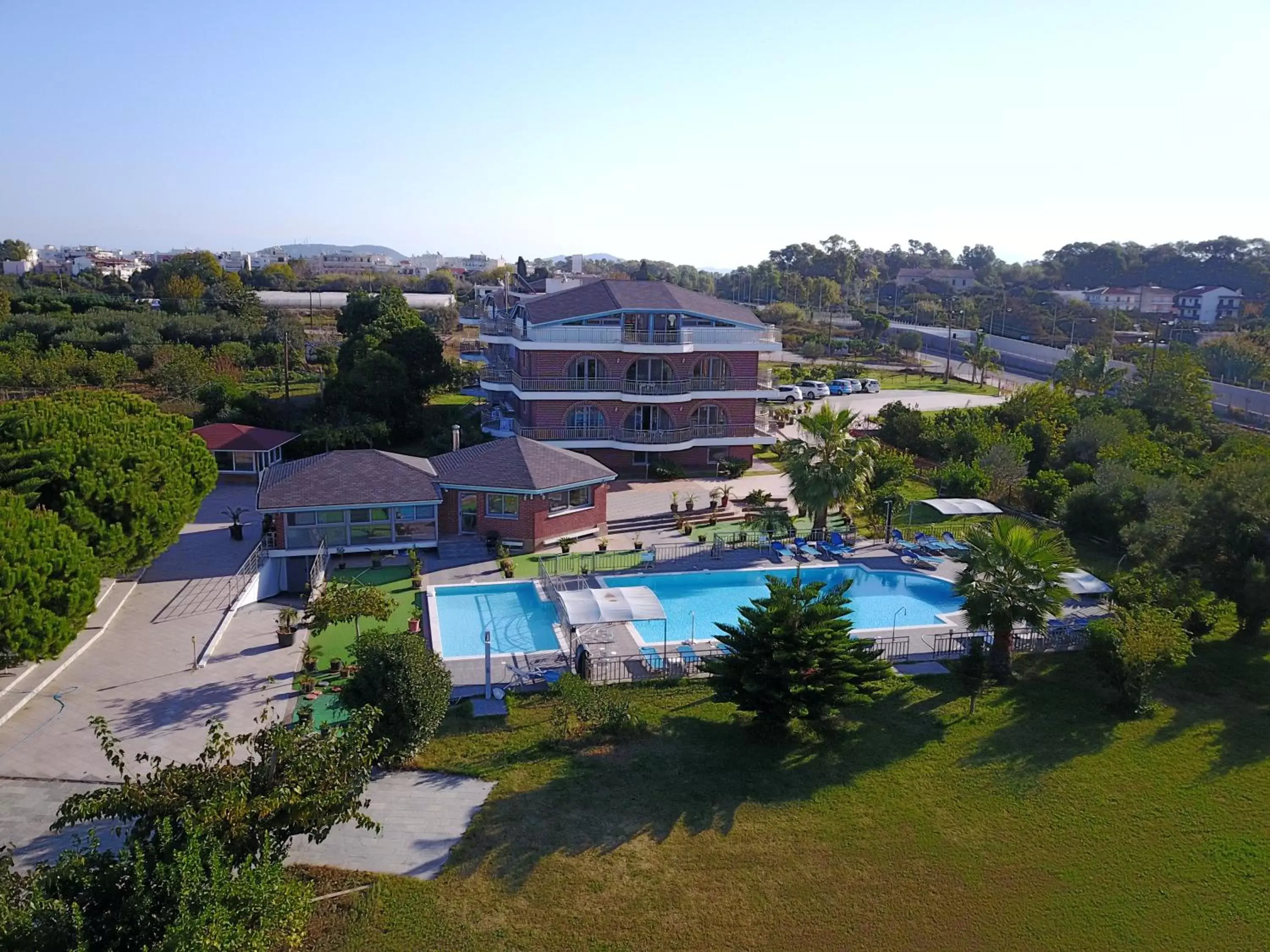 Pool View in Ionion Star Hotel