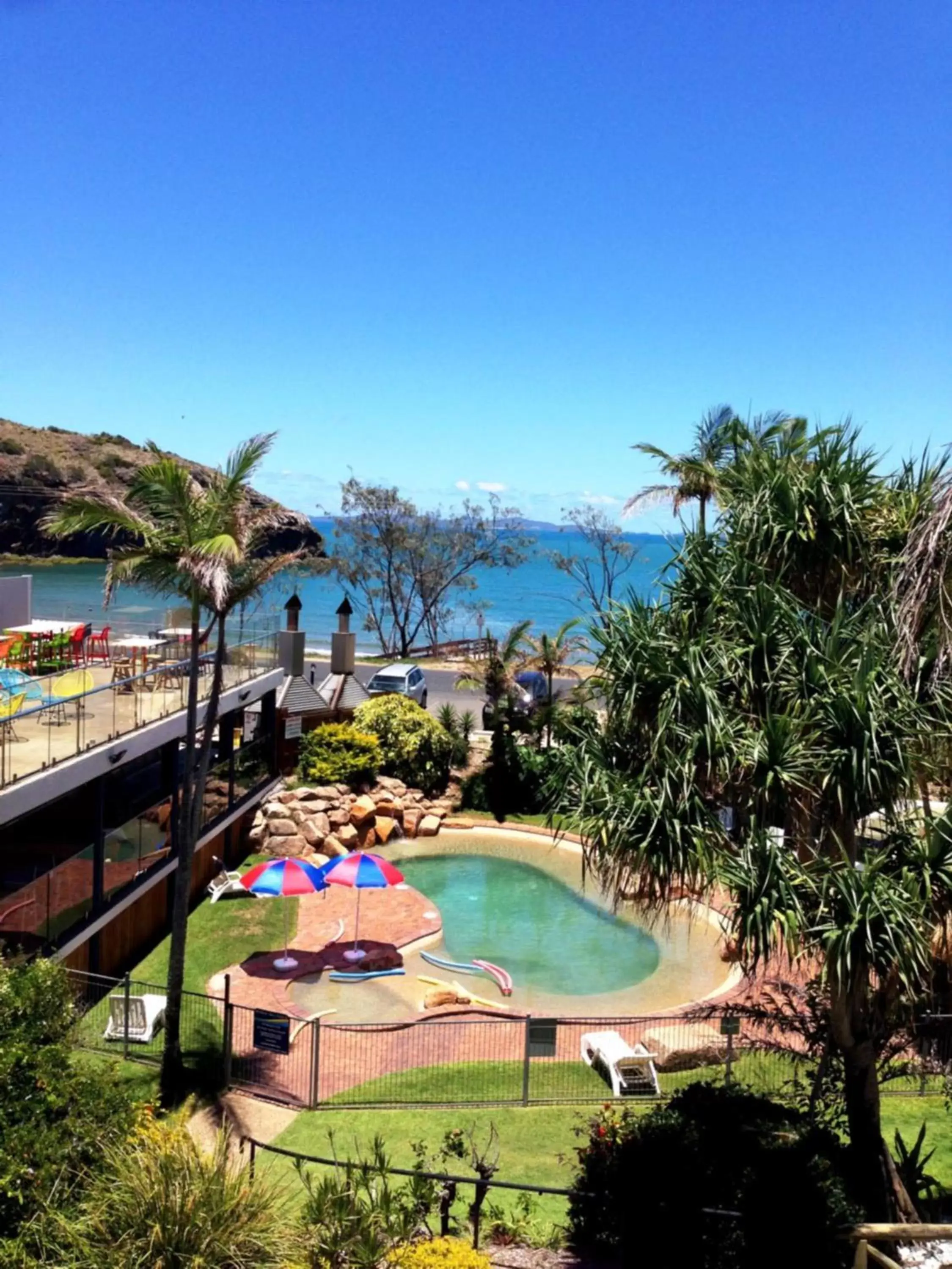 Swimming pool, Pool View in Rosslyn Bay Resort Yeppoon