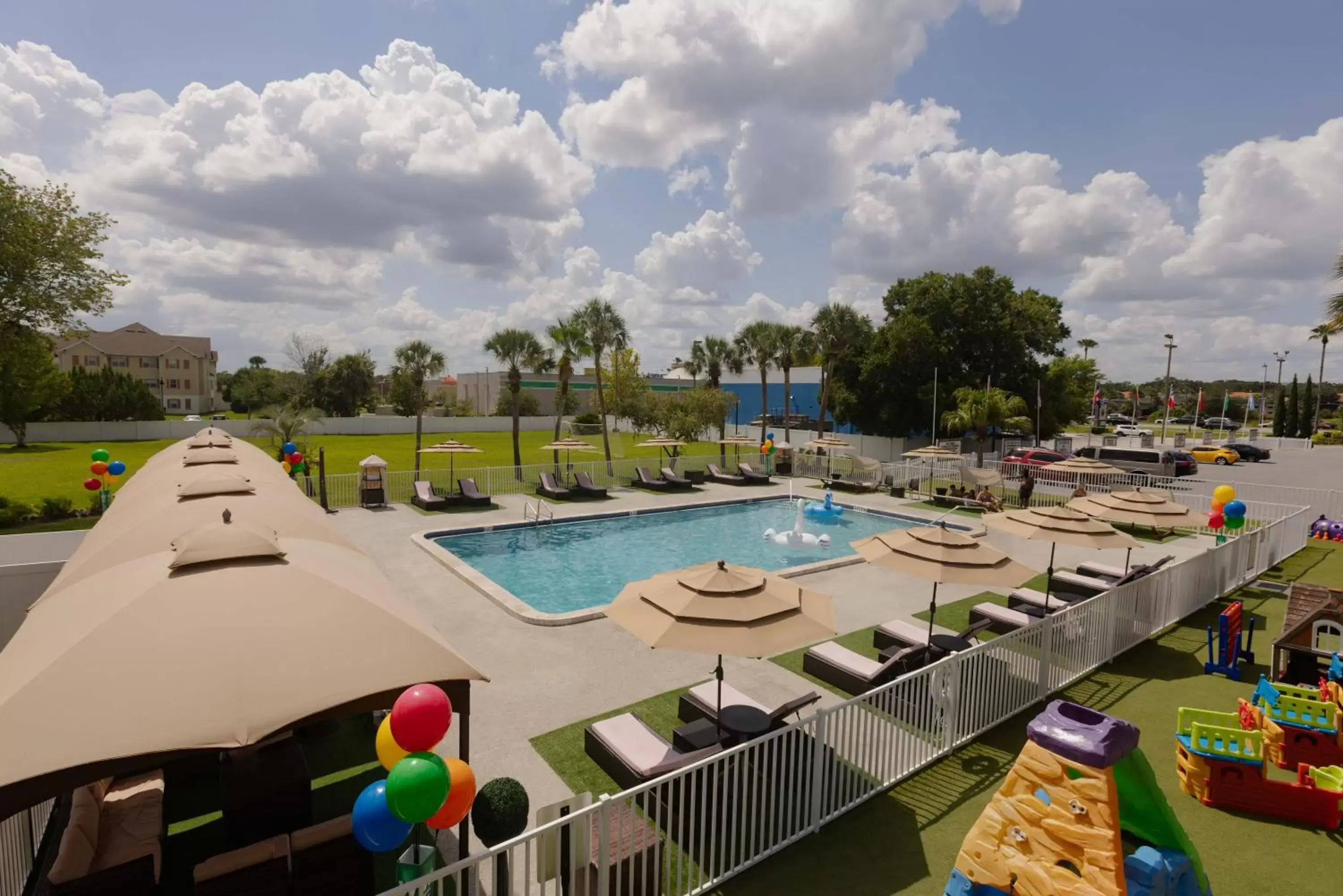 Swimming Pool in Magic Moment Resort and Kids Club