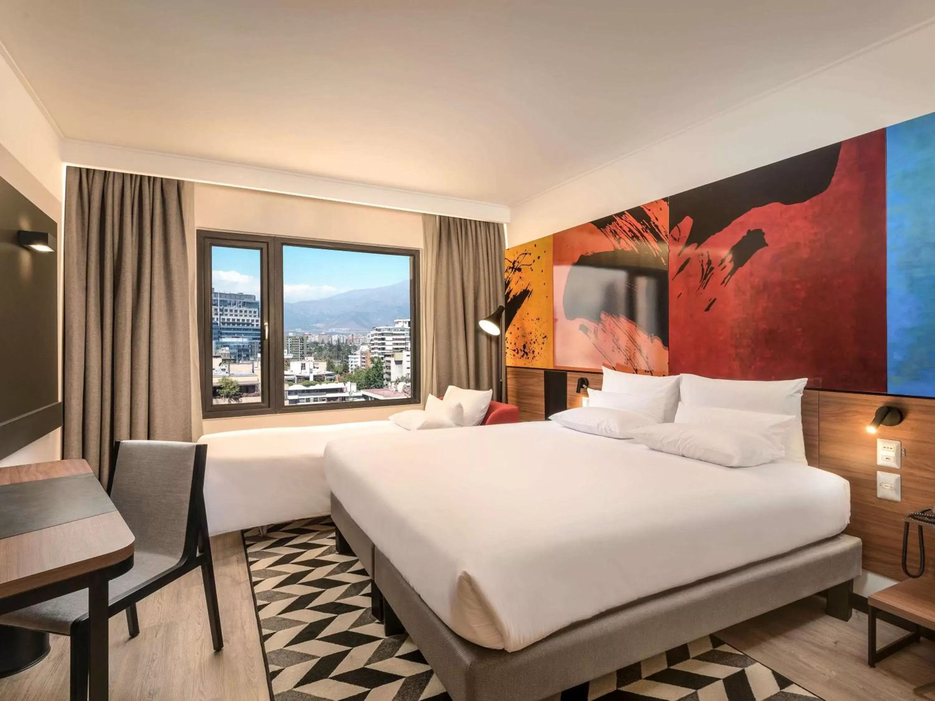 Superior King Room with Sofa in Novotel Santiago Providencia Superior King Room with Sofa in Novotel Santiago Providencia