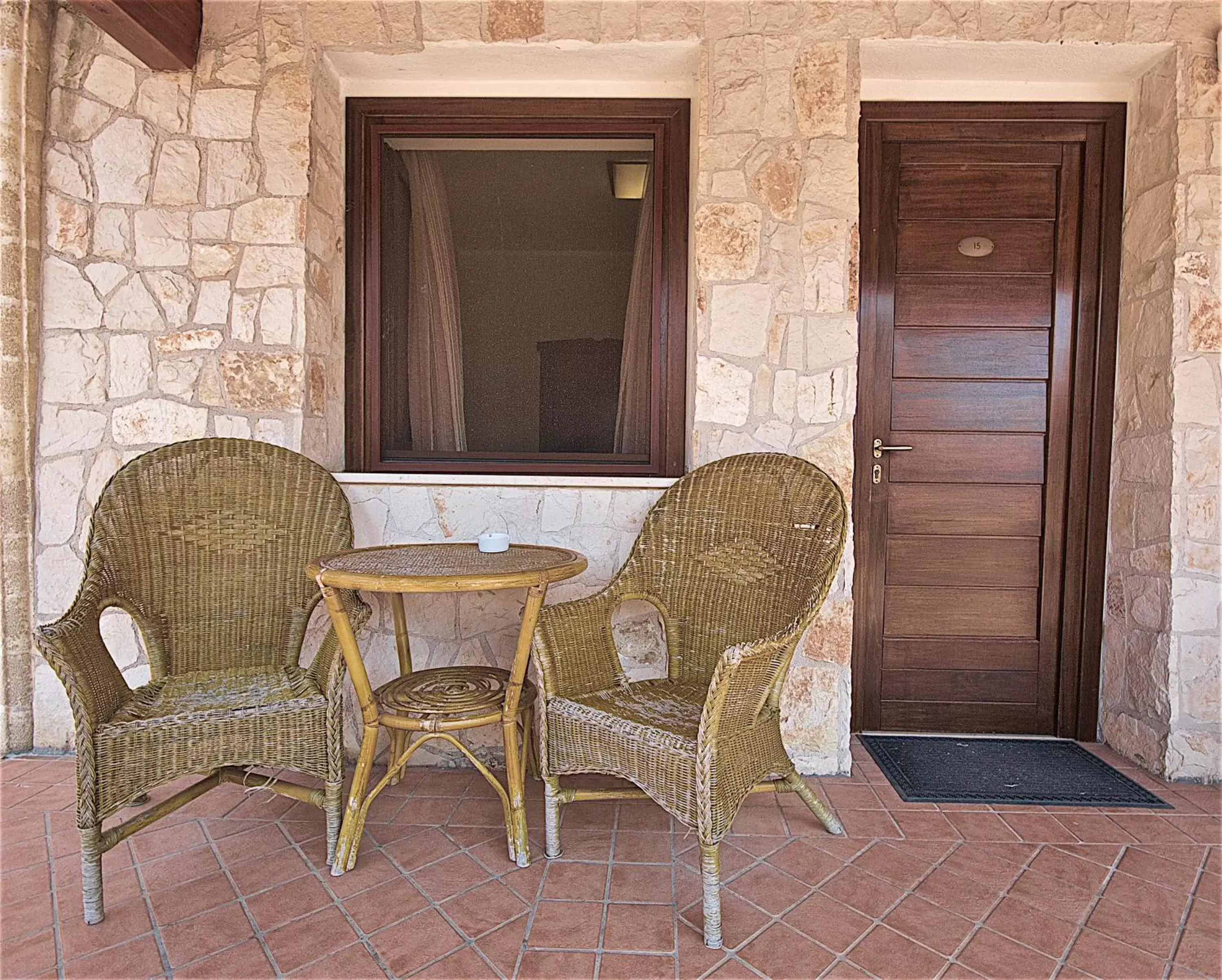 Patio in Hotel Masseria Le Pajare