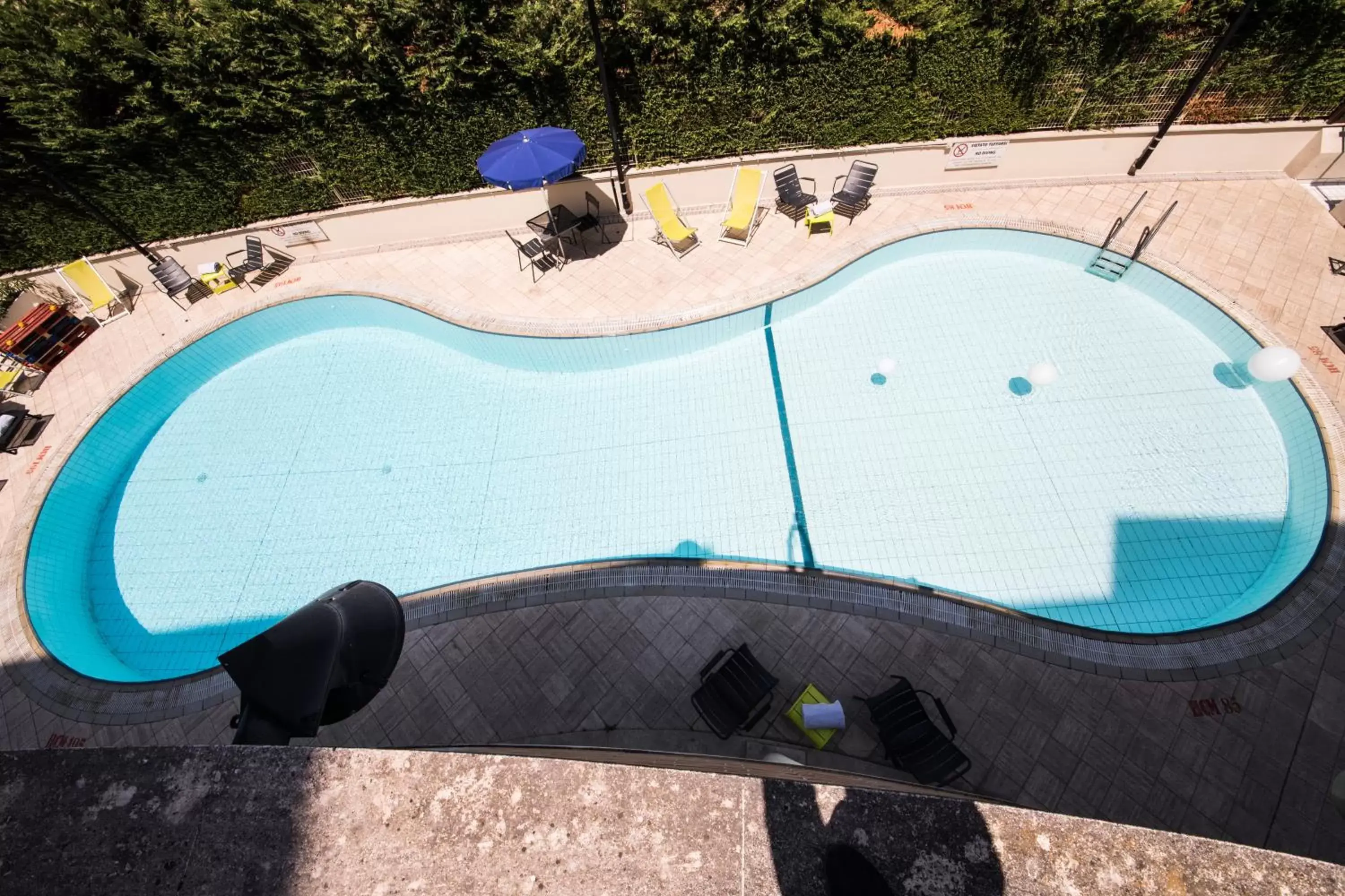 Pool View in Novotel Roma Est
