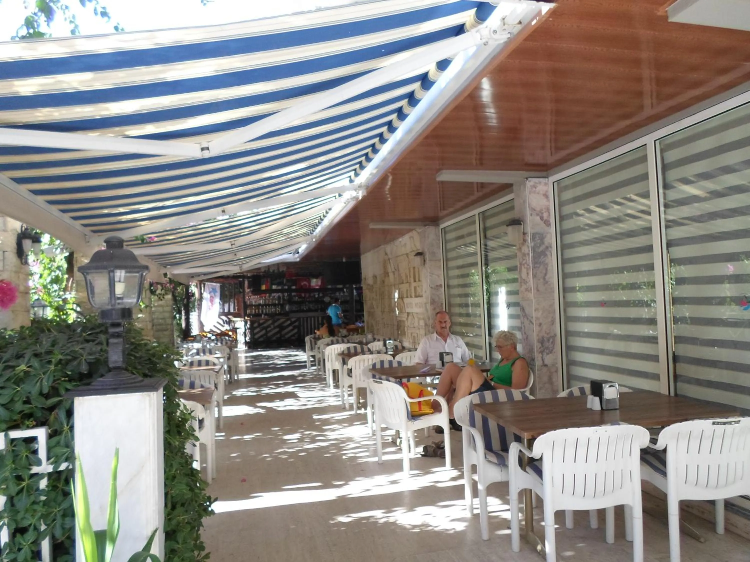 Facade/entrance in Myra Hotel