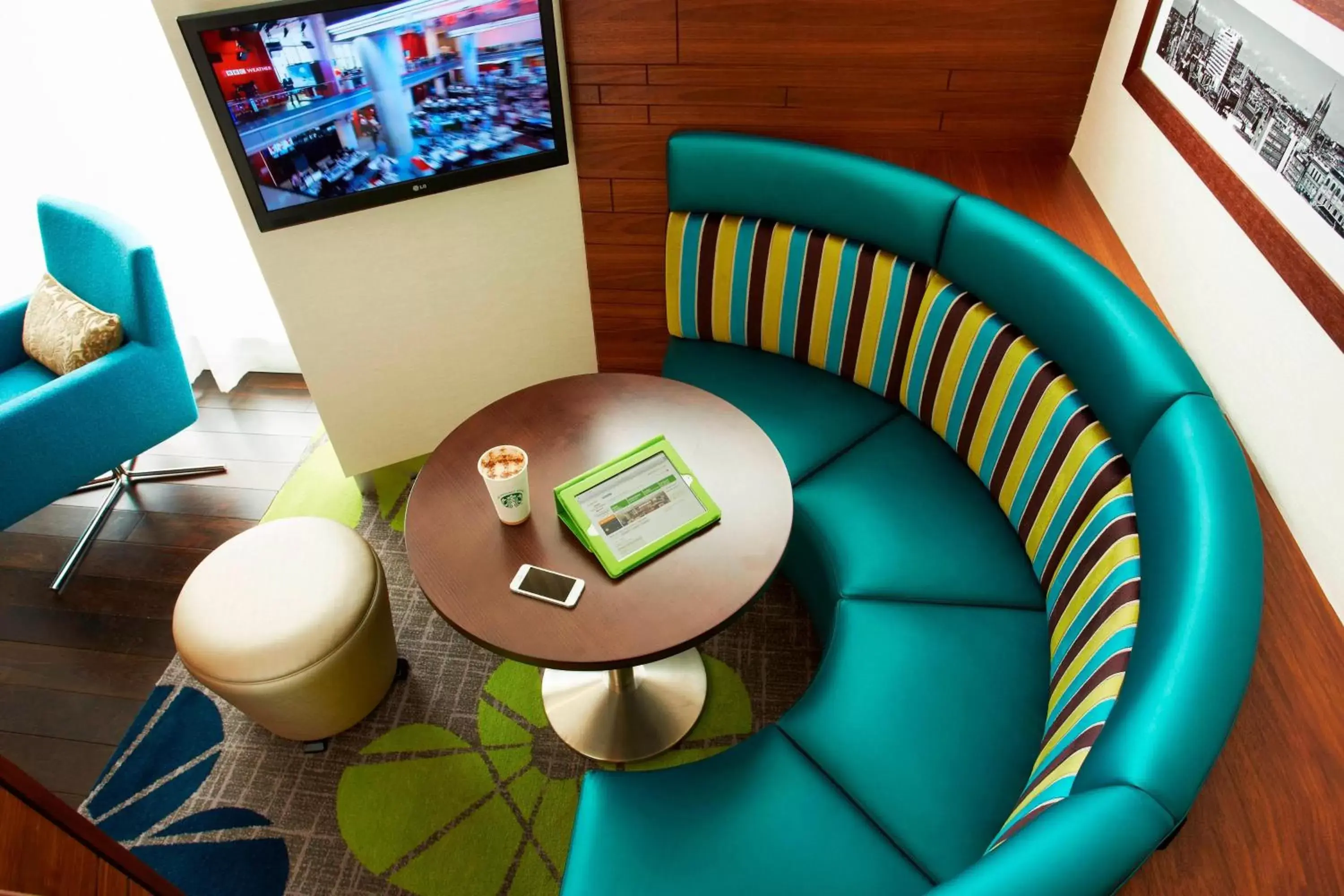 Other, Seating Area in Courtyard by Marriott Aberdeen Airport