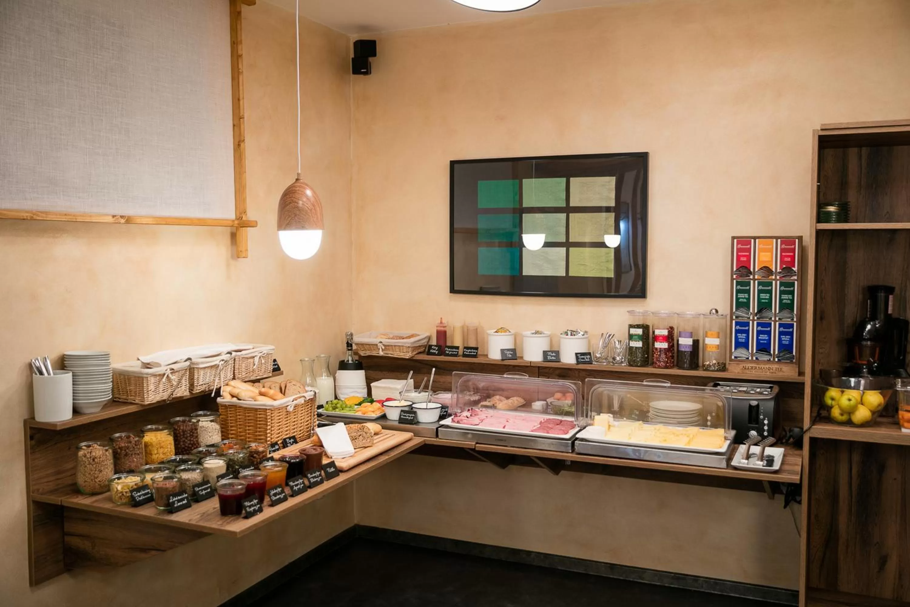 Breakfast in Pytloun Design Self Check-in Hotel