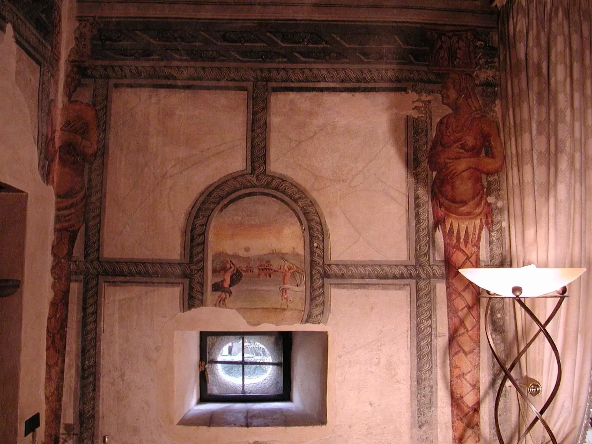 Decorative detail in Hotel Locanda Dei Mai Intees