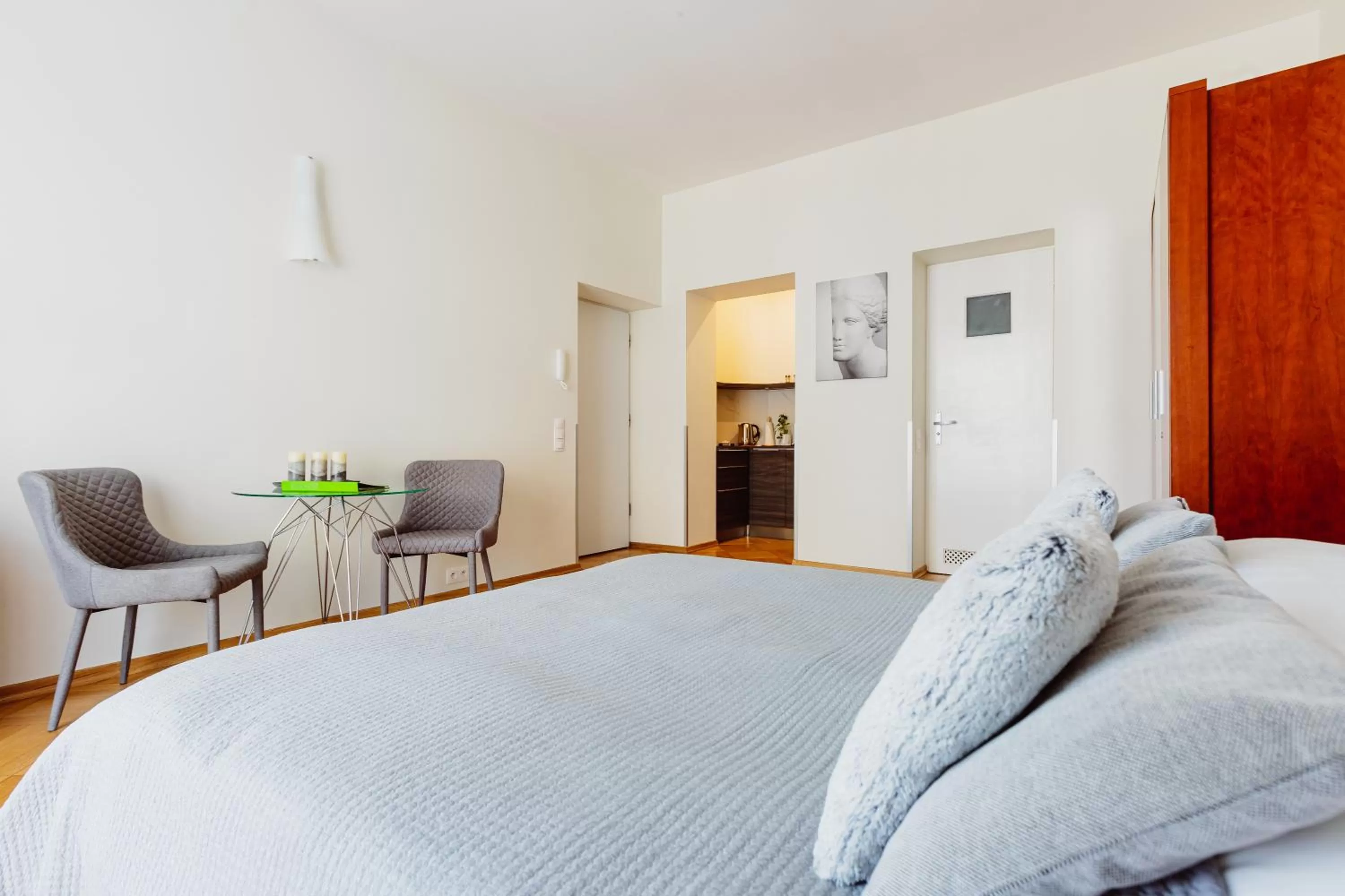 Bed in 4Seasons﻿ Apartments Cracow