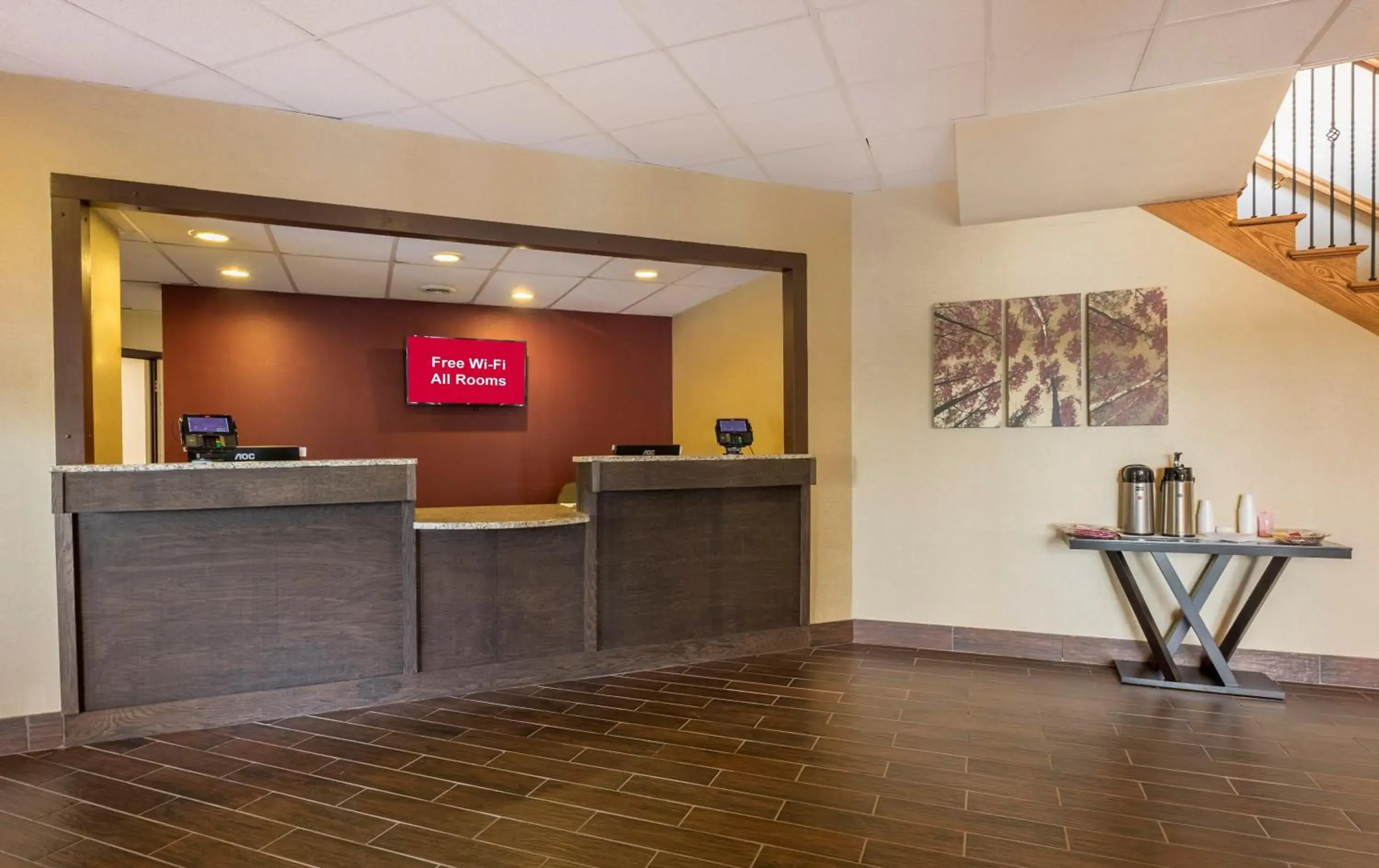 Lobby or reception, Lobby/Reception in Red Roof Inn Williamsport, PA